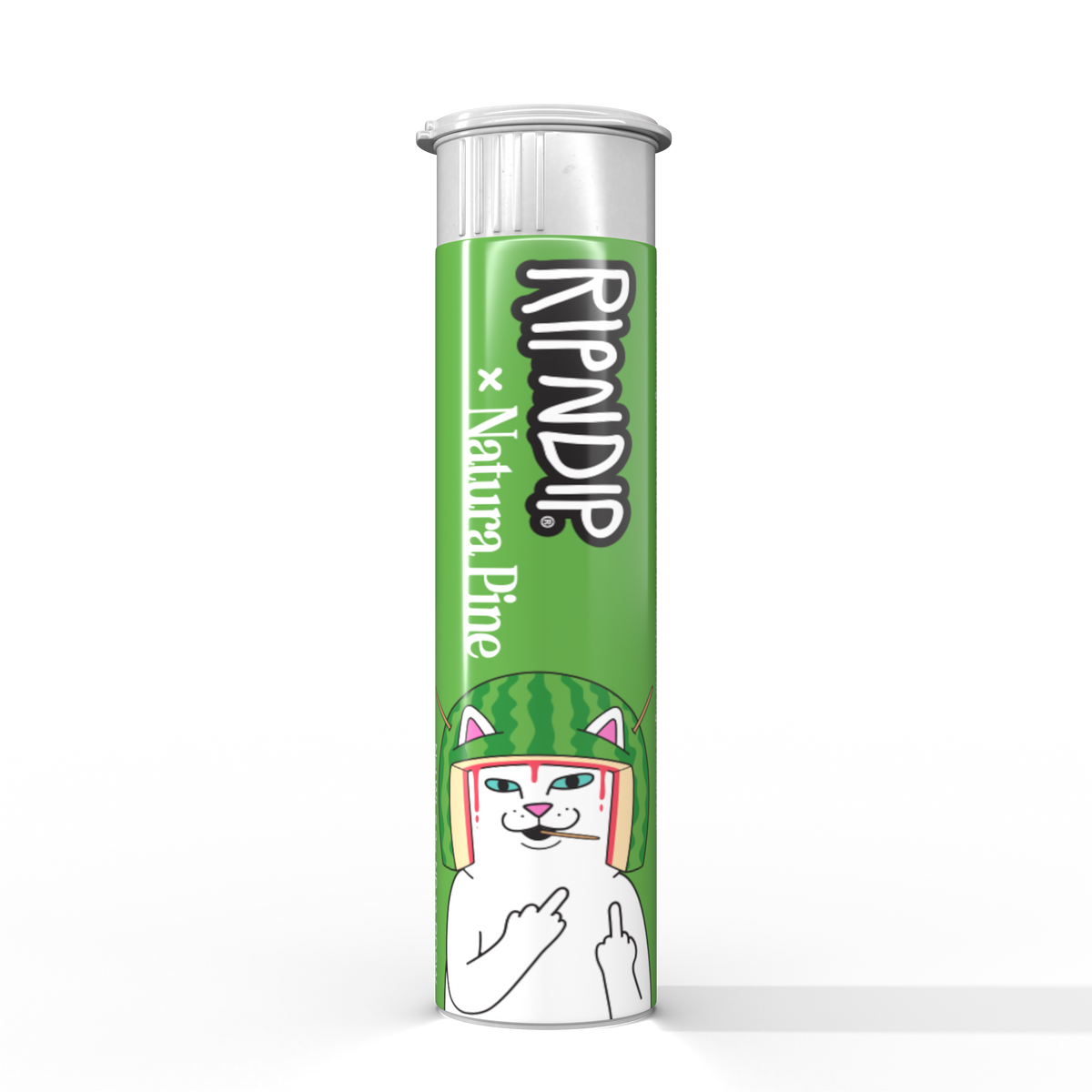 RIPNDIP Sour Watermeowlon Flavored Toothpick Tube (White)