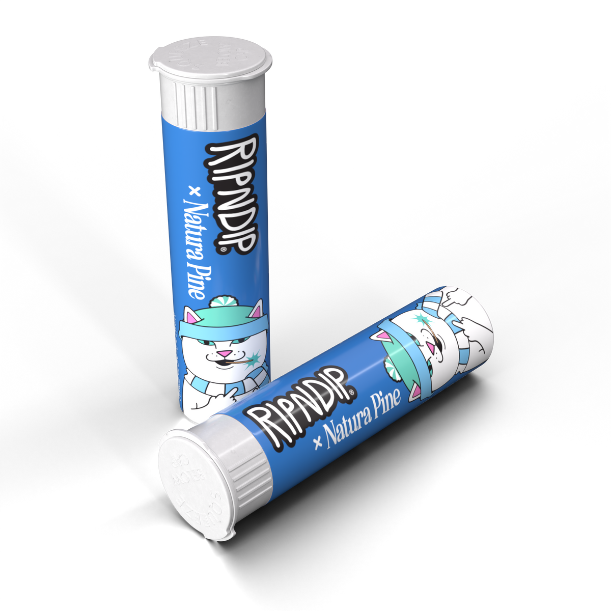 RIPNDIP Lord Nermal Winter Mint Flavored Toothpick Tube (White)