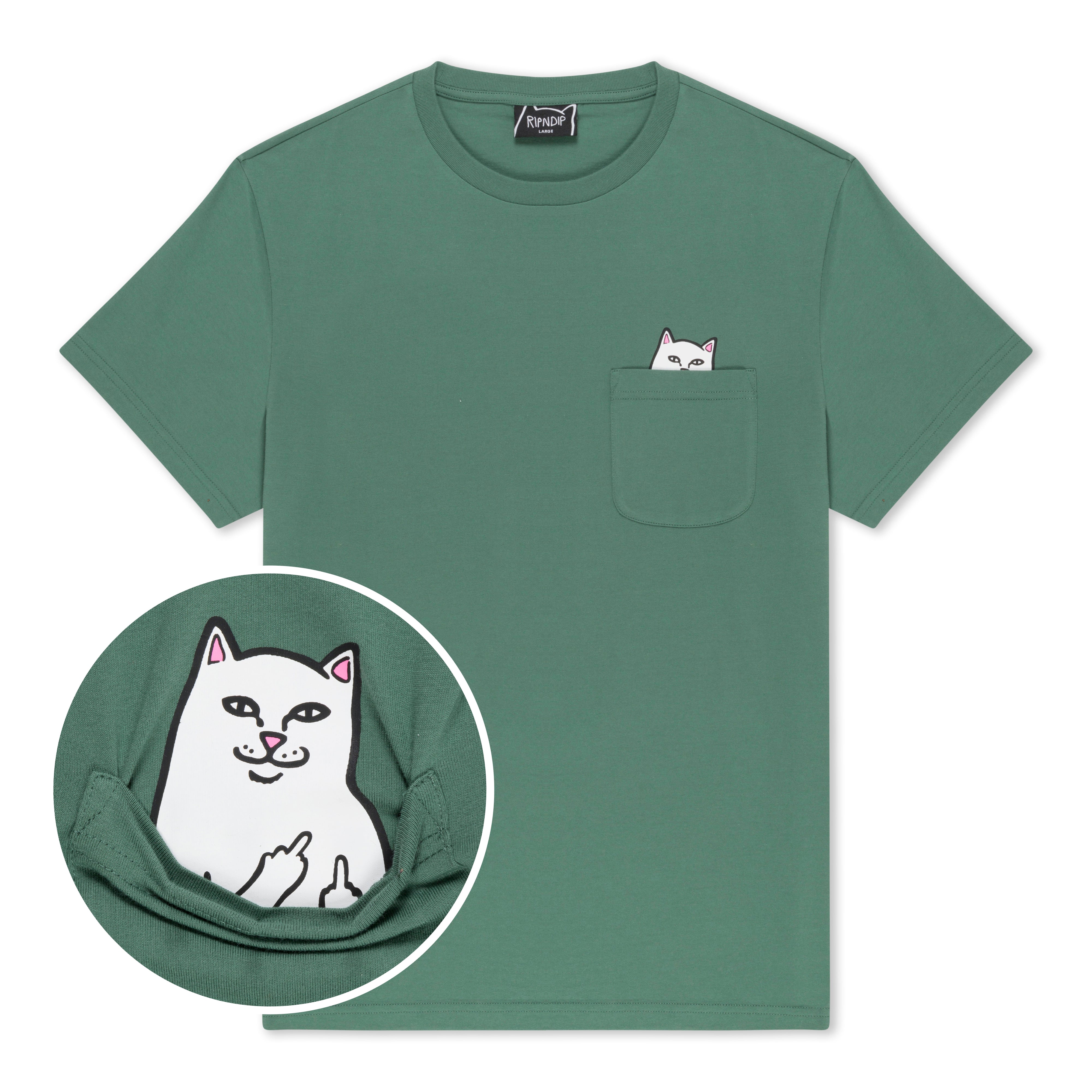 RIPNDIP Lord Nermal Pocket Tee