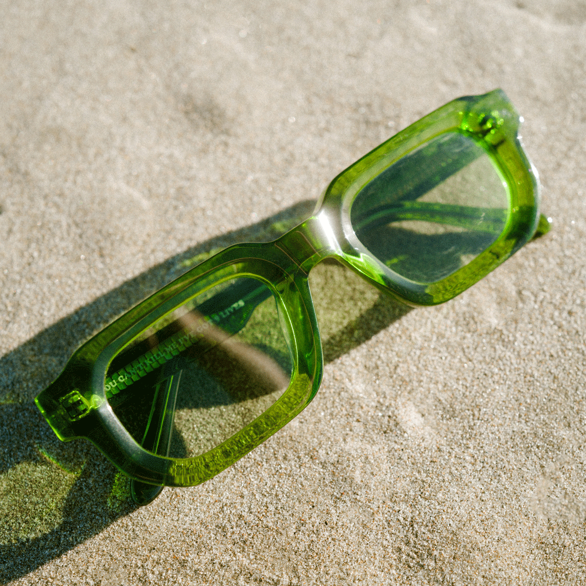 RIPNDIP Castanza Sunglasses (Light Green)