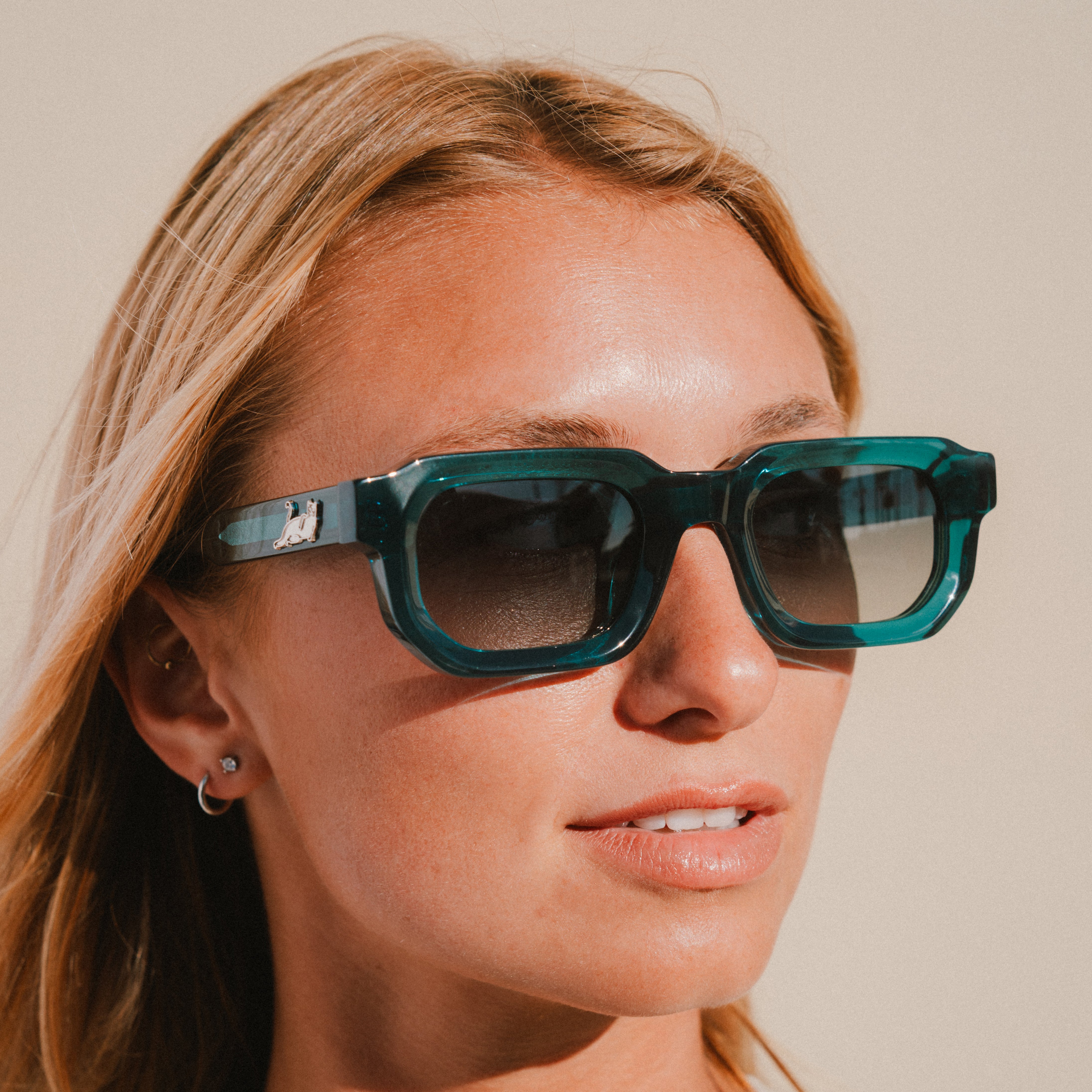RIPNDIP Castanza Sunglasses (Teal)