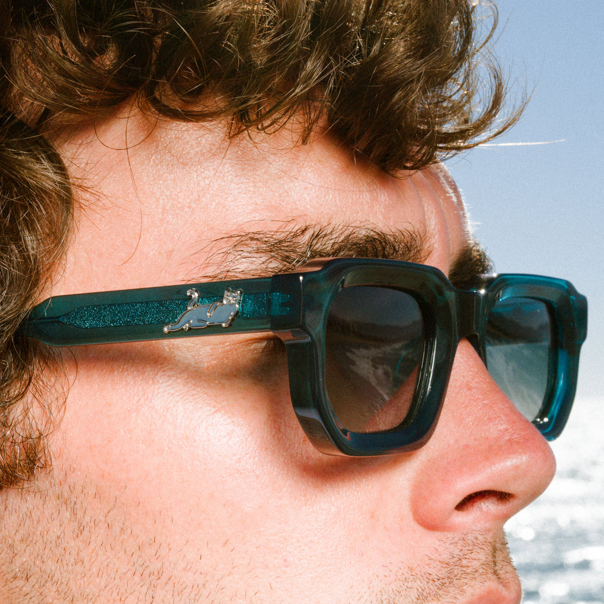 RIPNDIP Castanza Sunglasses (Teal)