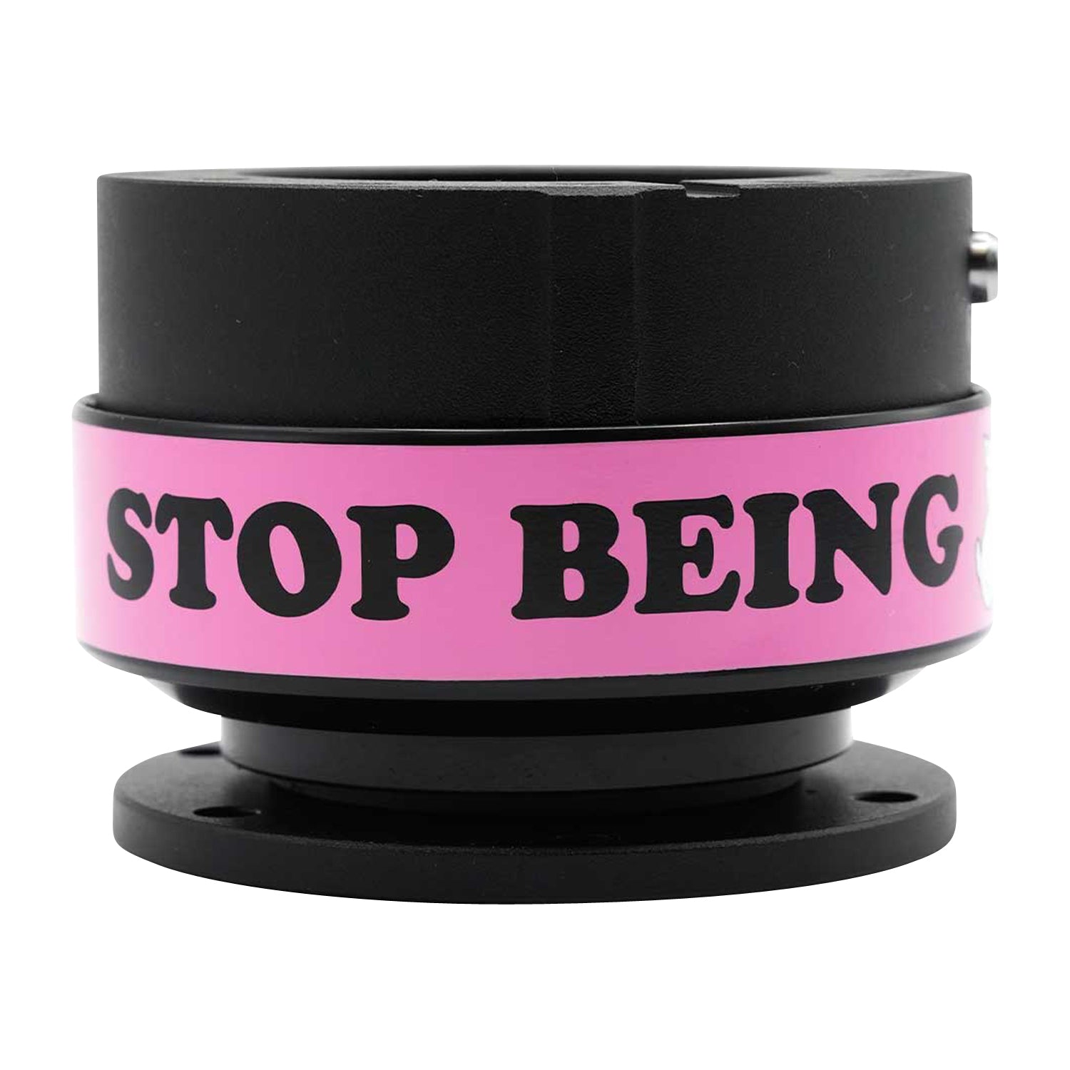 RIPNDIP Ripndip x NRG Stop Being A Pussy Quick Release (Black / Pink)