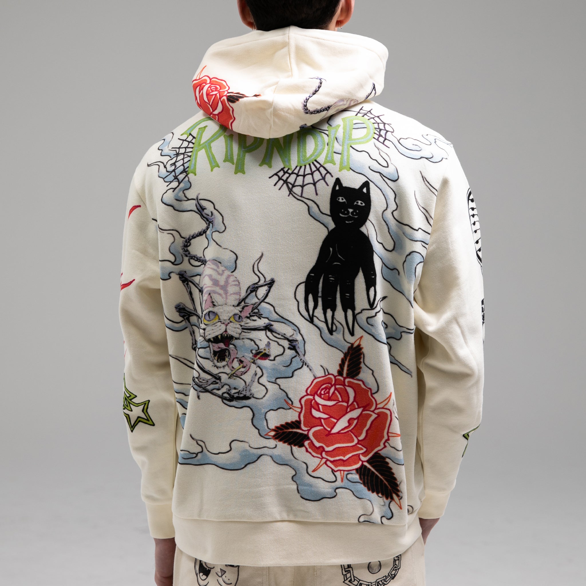Travis Hoodie (Off White) – RIPNDIP