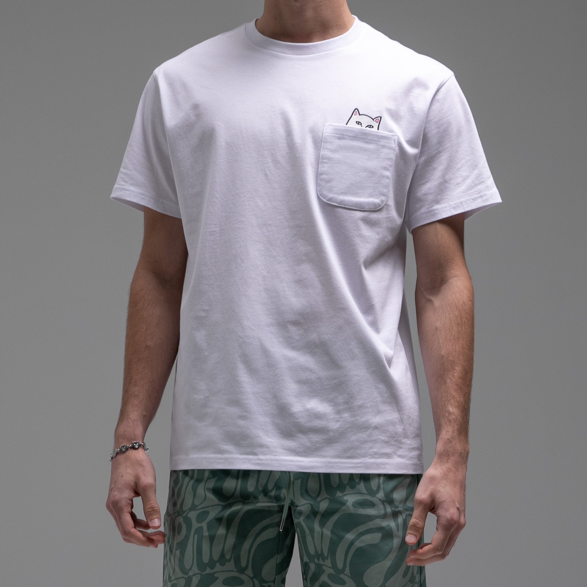 RIPNDIP Lord Nermal S/S Pocket Tee (White)