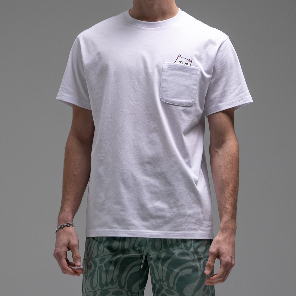 RIPNDIP Lord Nermal Pocket Tee (White)