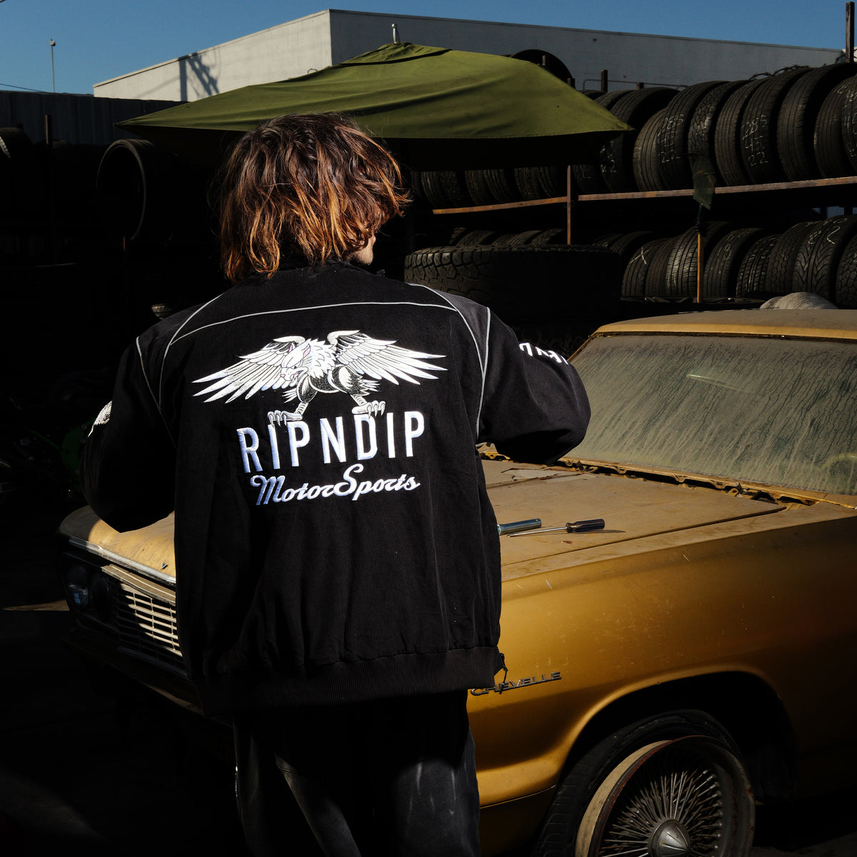 RIPNDIP RND Motorsports Jacket (Black)