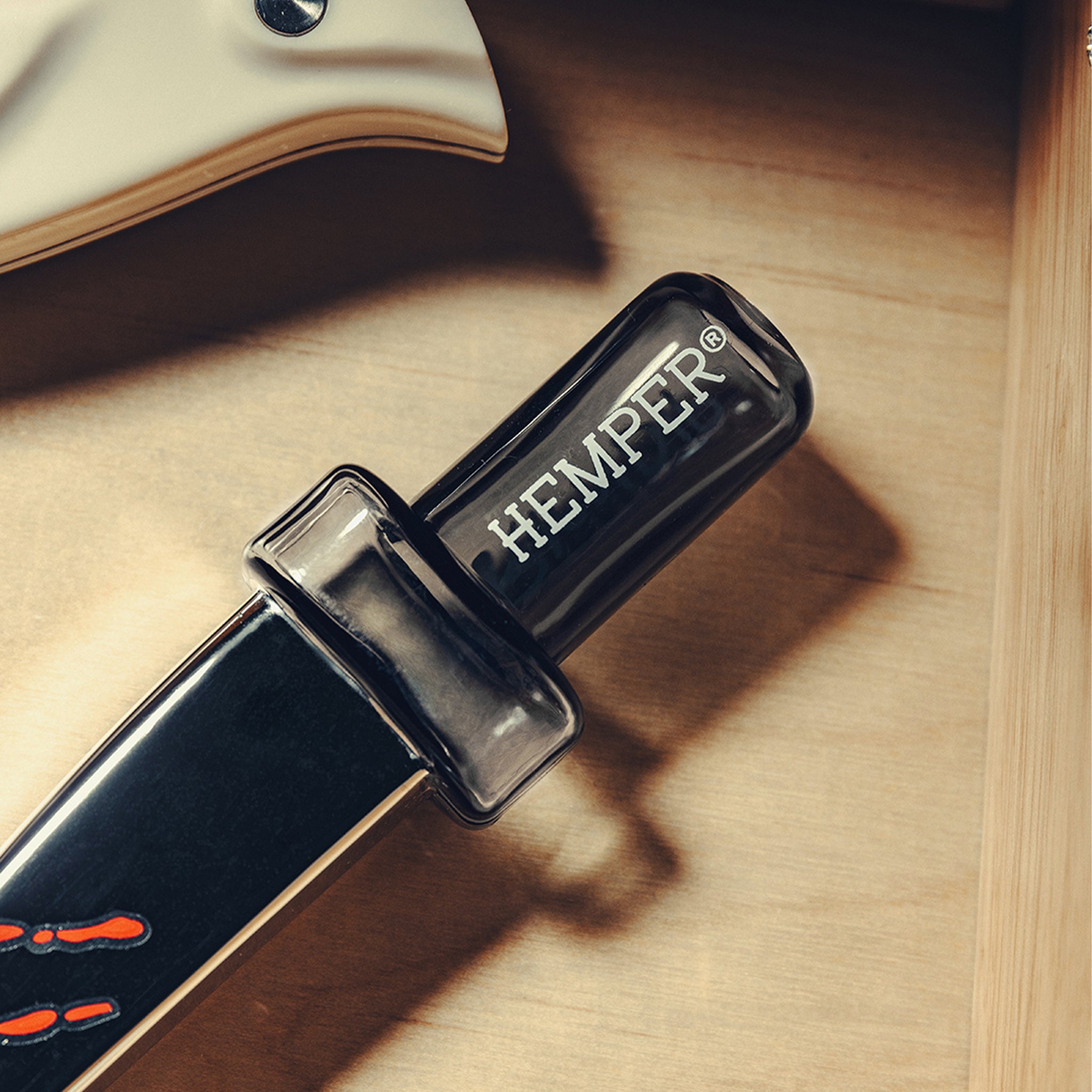 RIPNDIP Hemper Killer Nermal Knife Hand Pipe (Clear)