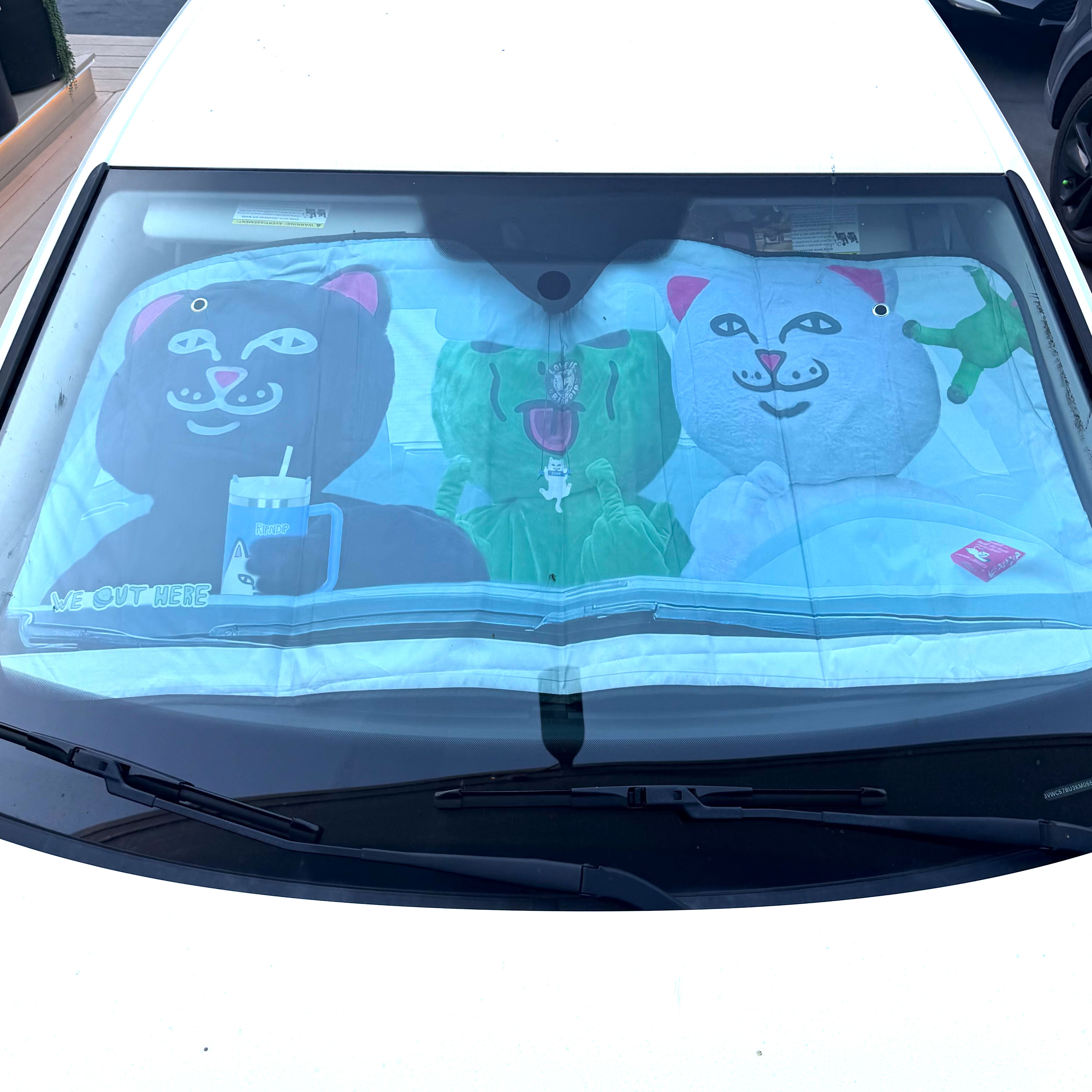 RIPNDIP Real Photo Car Shade (Multi)
