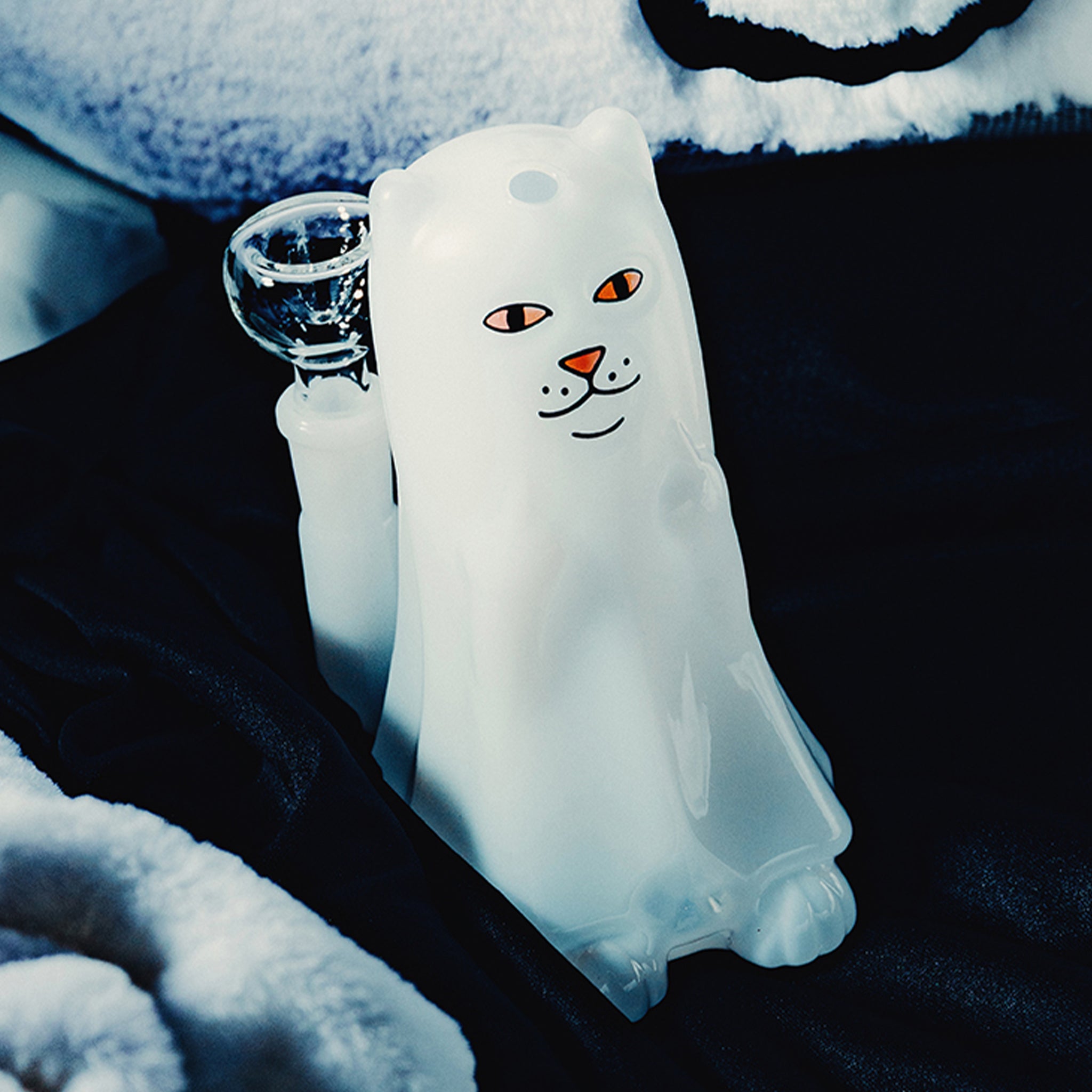 RIPNDIP Hemper Nermal Ghost Beaker (Clear)
