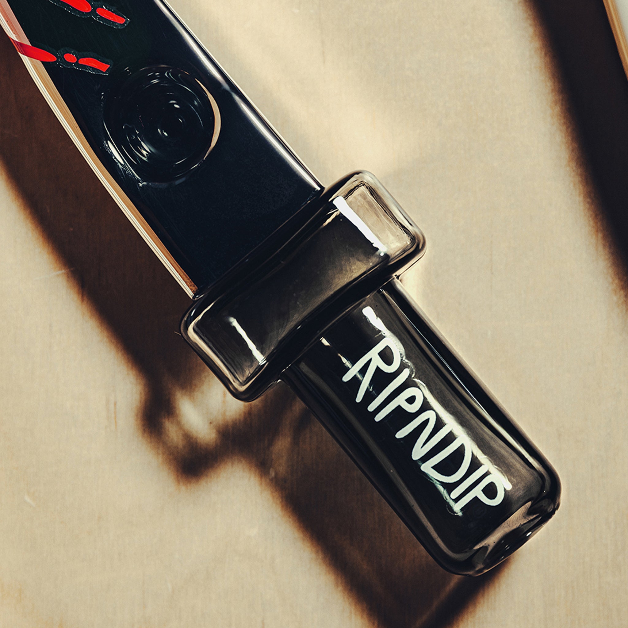RIPNDIP Hemper Killer Nermal Knife Hand Pipe (Clear)