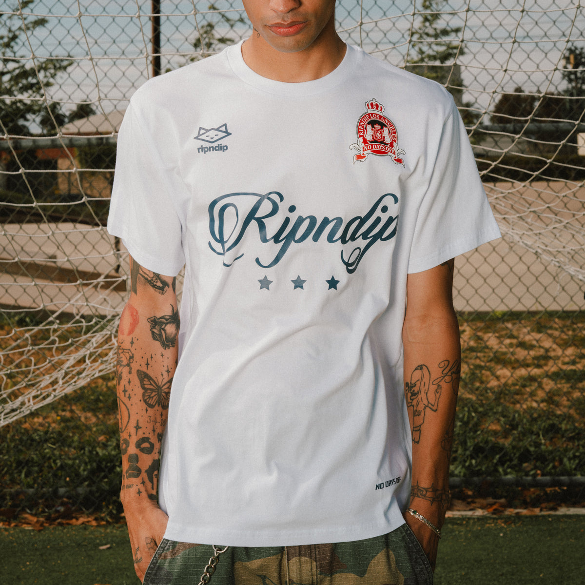 RIPNDIP RND Cup USA Tee (White)