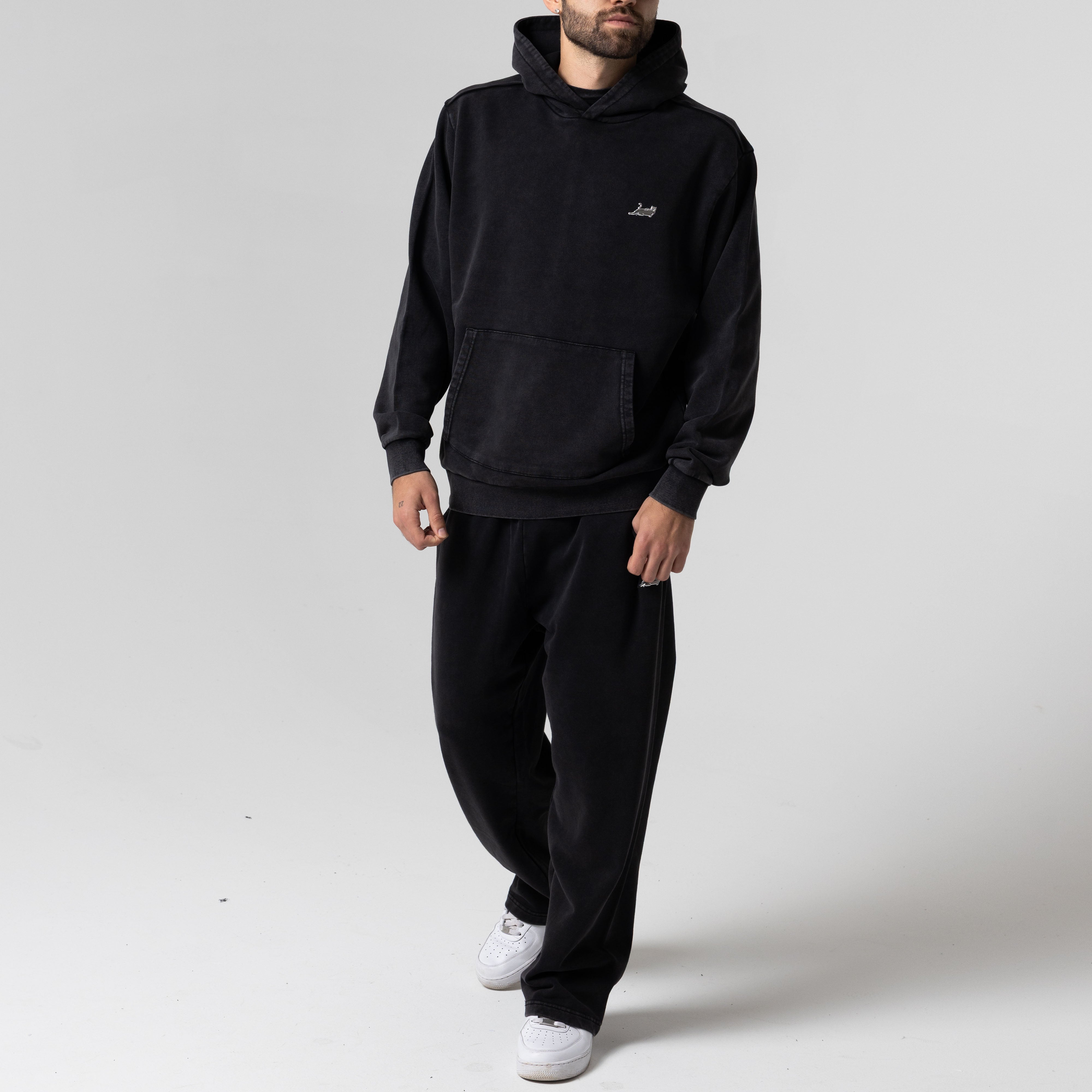 RIPNDIP Castanza Hoodie (Black Vintage Wash)