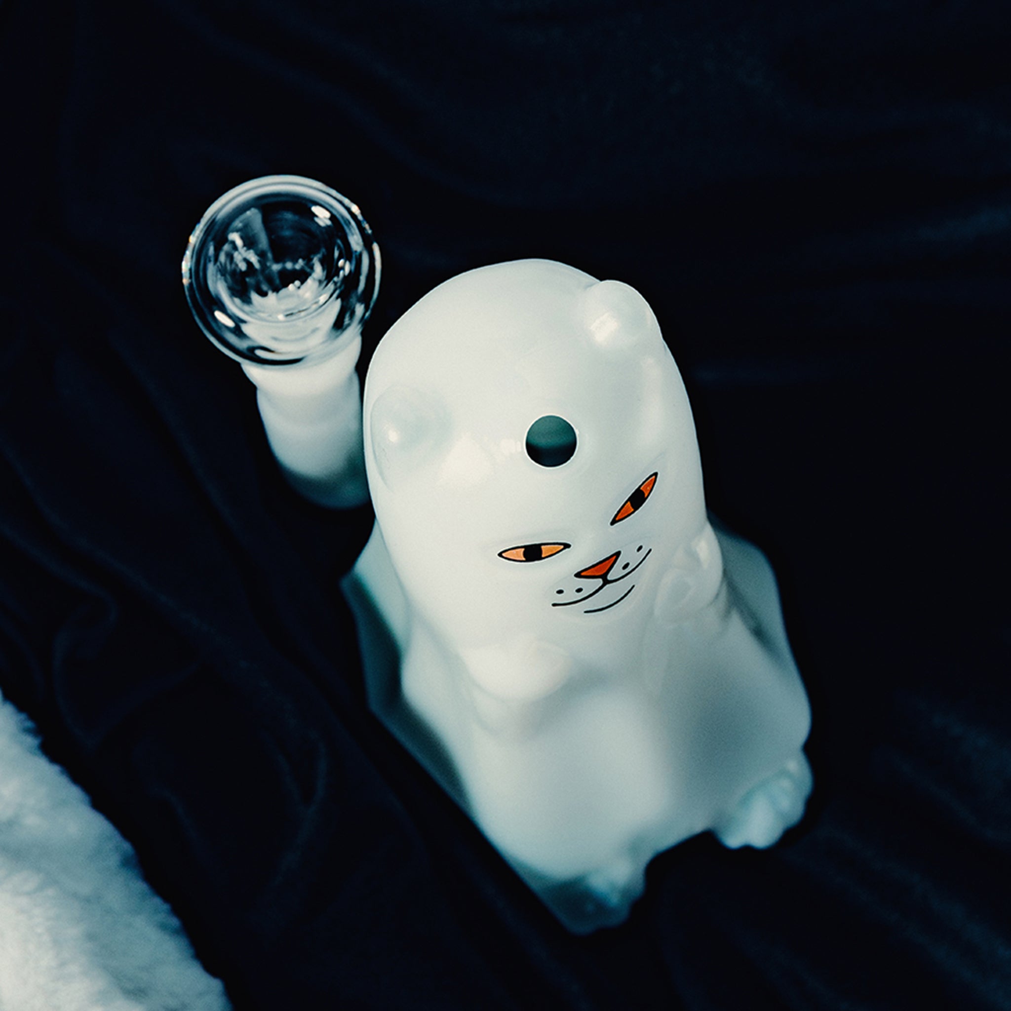 RIPNDIP Hemper Nermal Ghost Beaker (Clear)