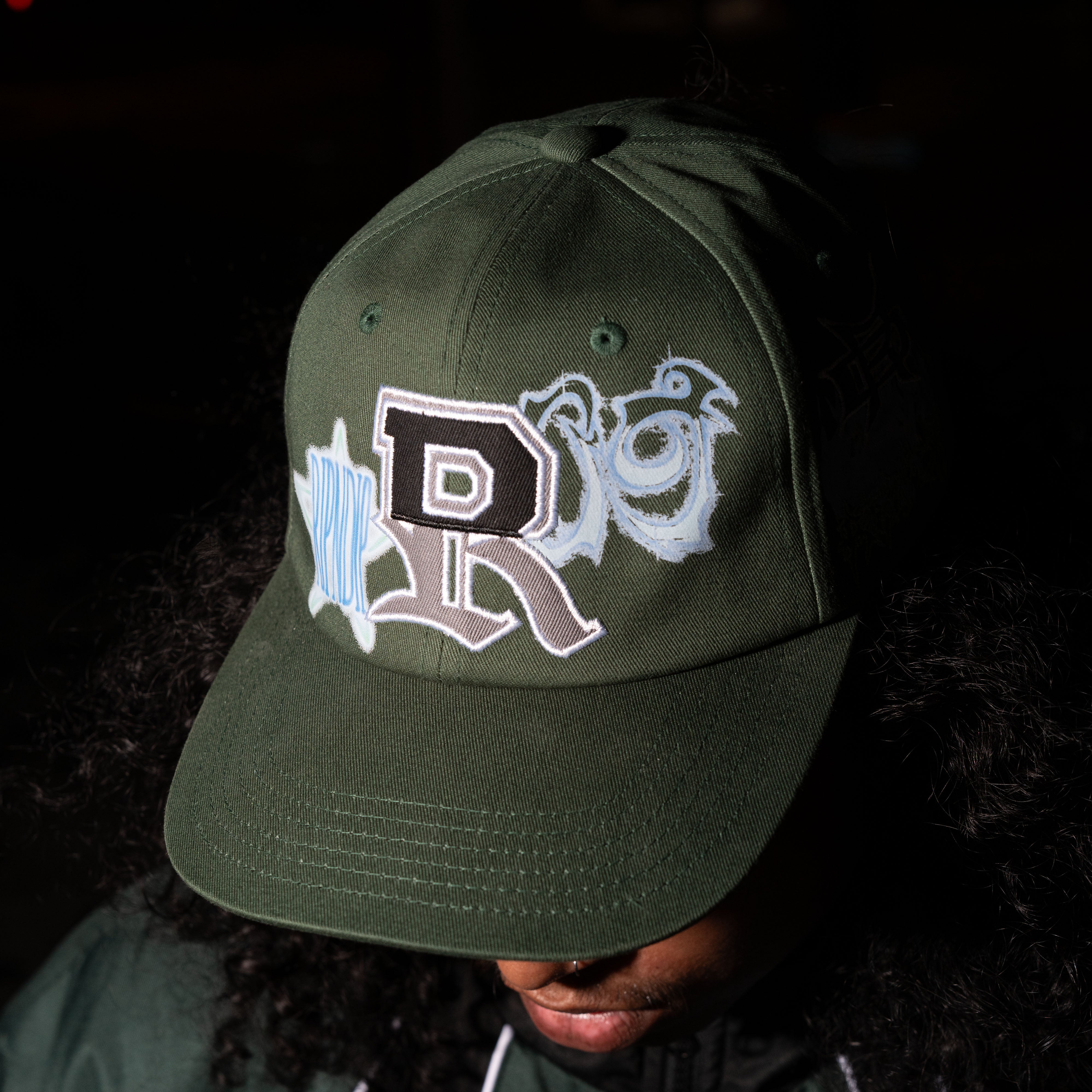 RIPNDIP RIPNDIP Team Snapback (Hunter Green)