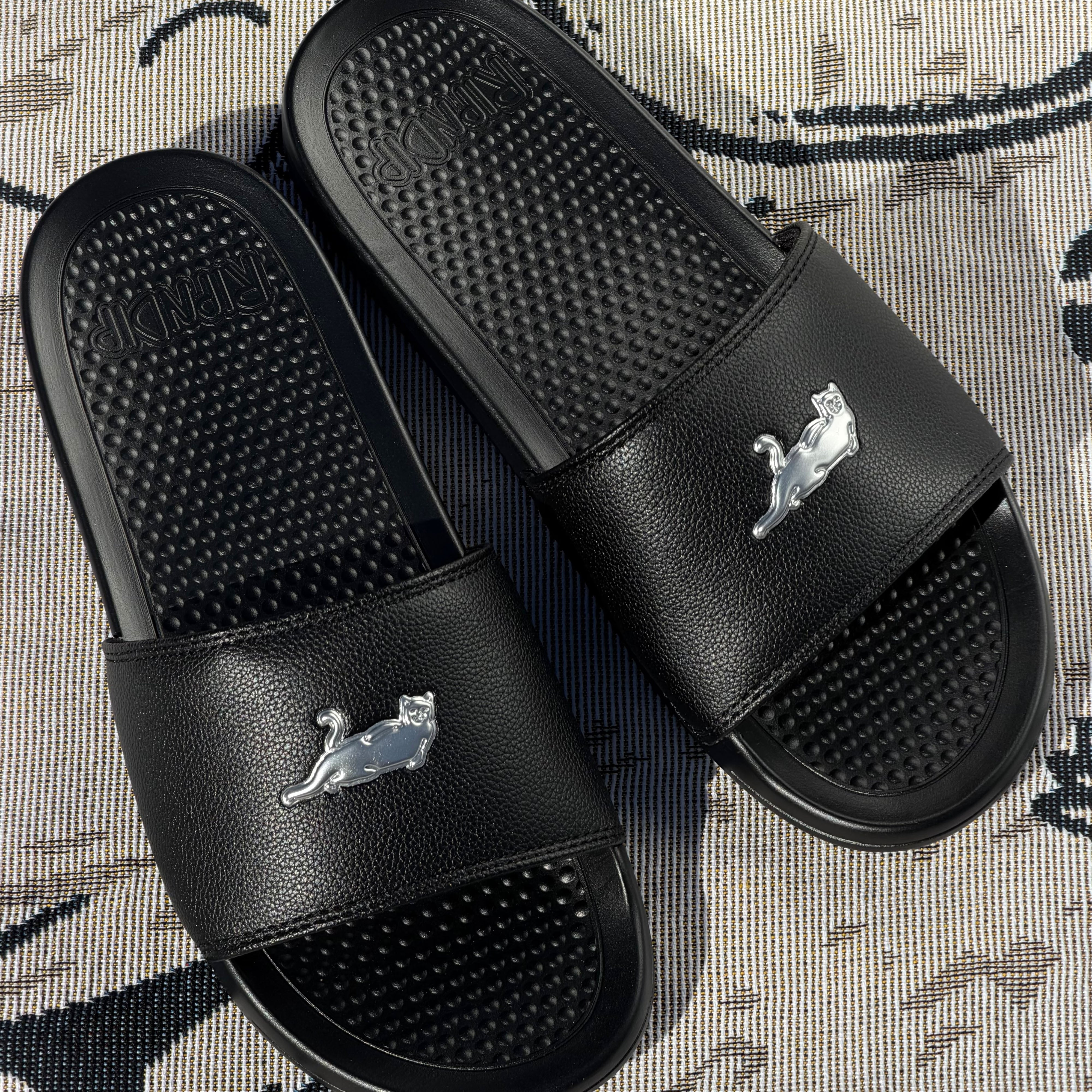 RIPNDIP Castanza Slides (Black)