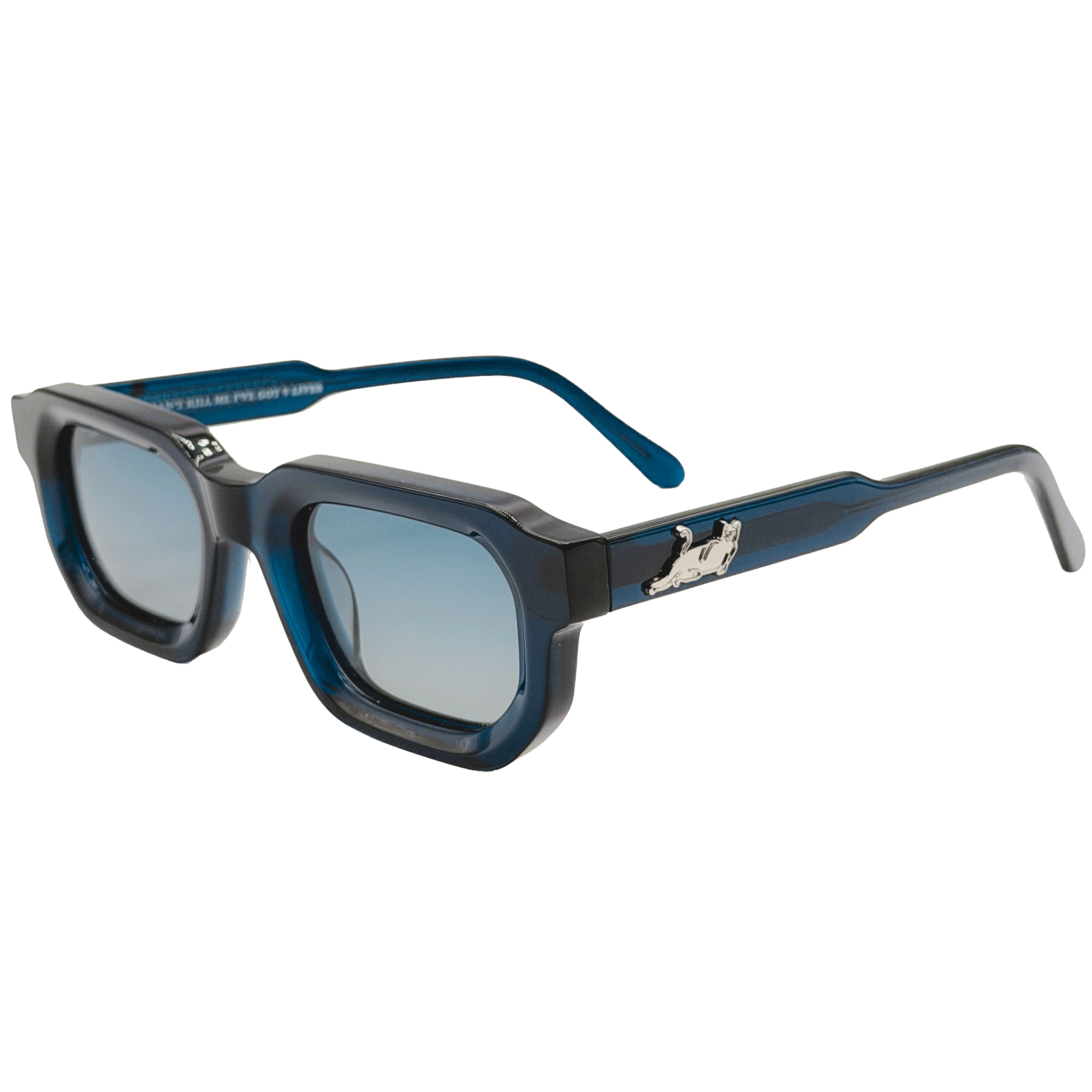 RIPNDIP Castanza Sunglasses (Navy / Light Blue)