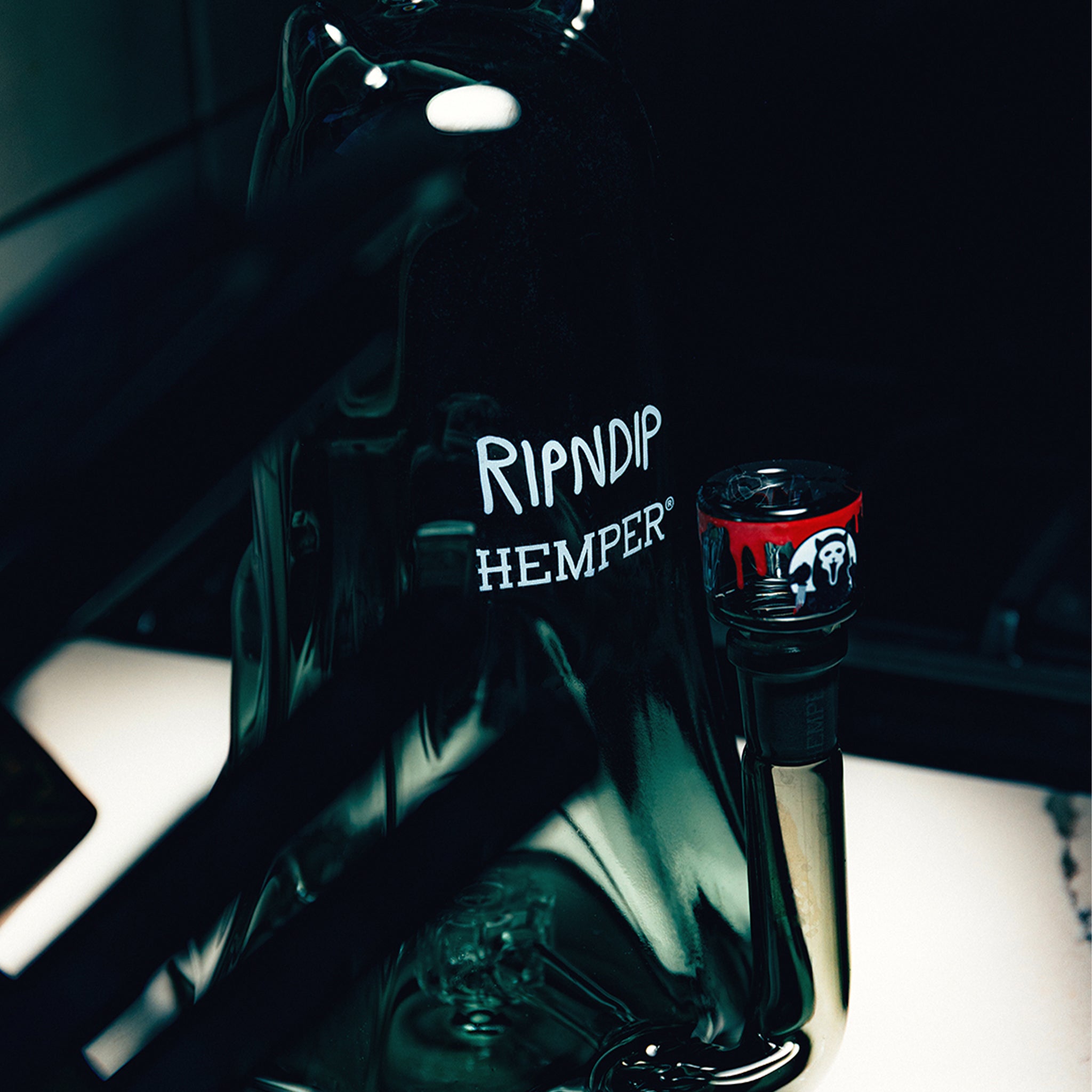 RIPNDIP Hemper Killer Nermal XL Beaker (Clear)