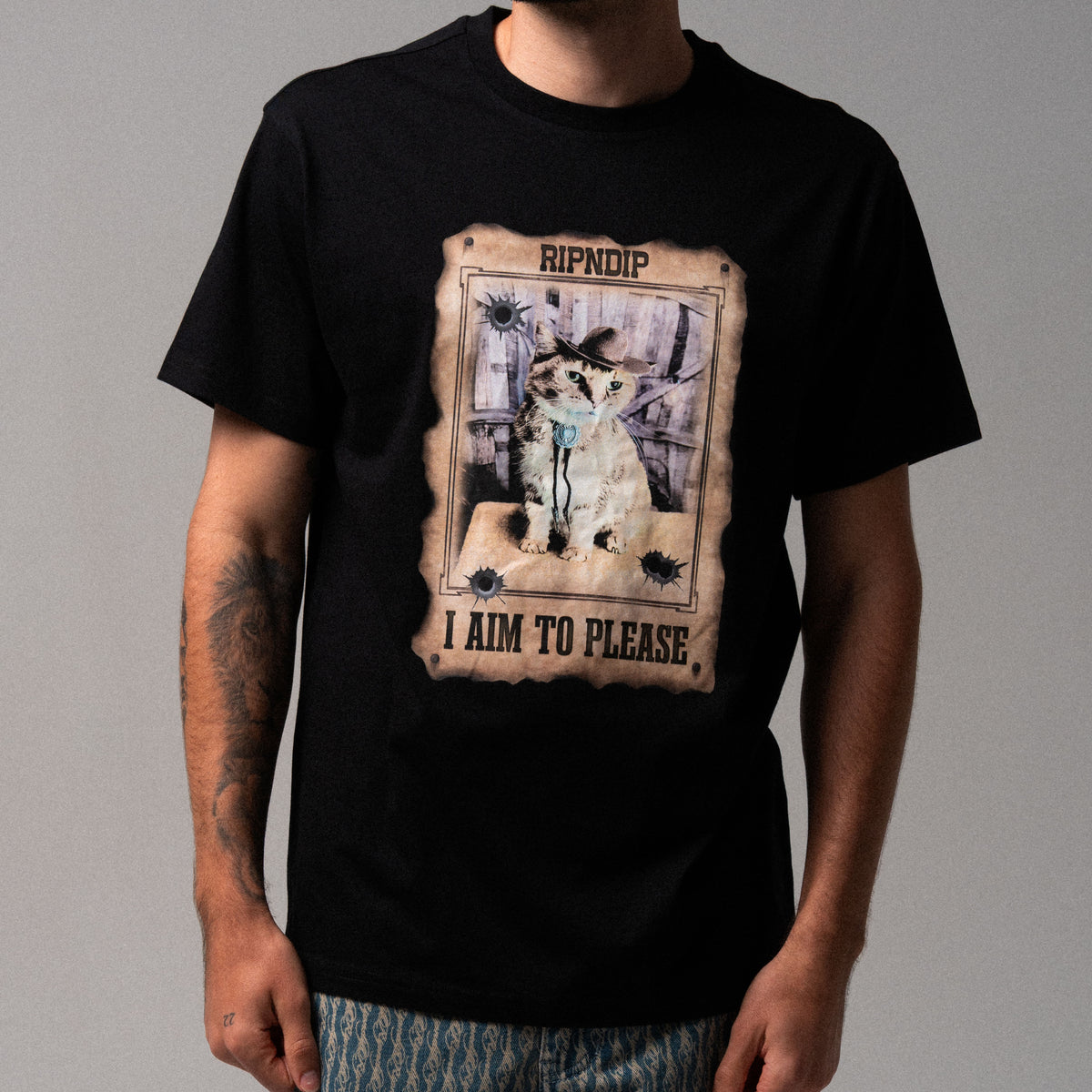 RIPNDIP Most Wanted Tee (Black)