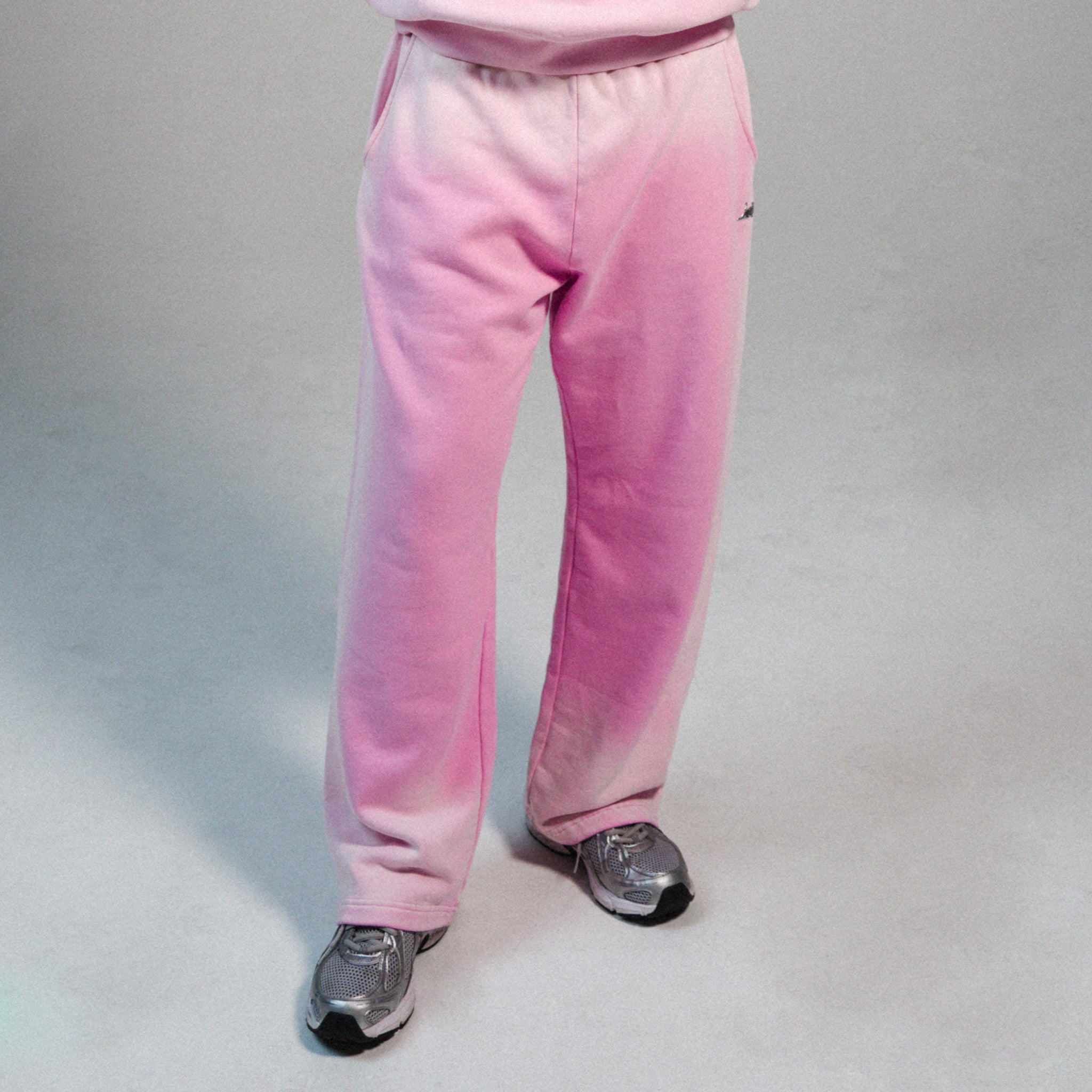 RIPNDIP Castanza Straight Leg Sweatpants (Light Pink Faded Wash)