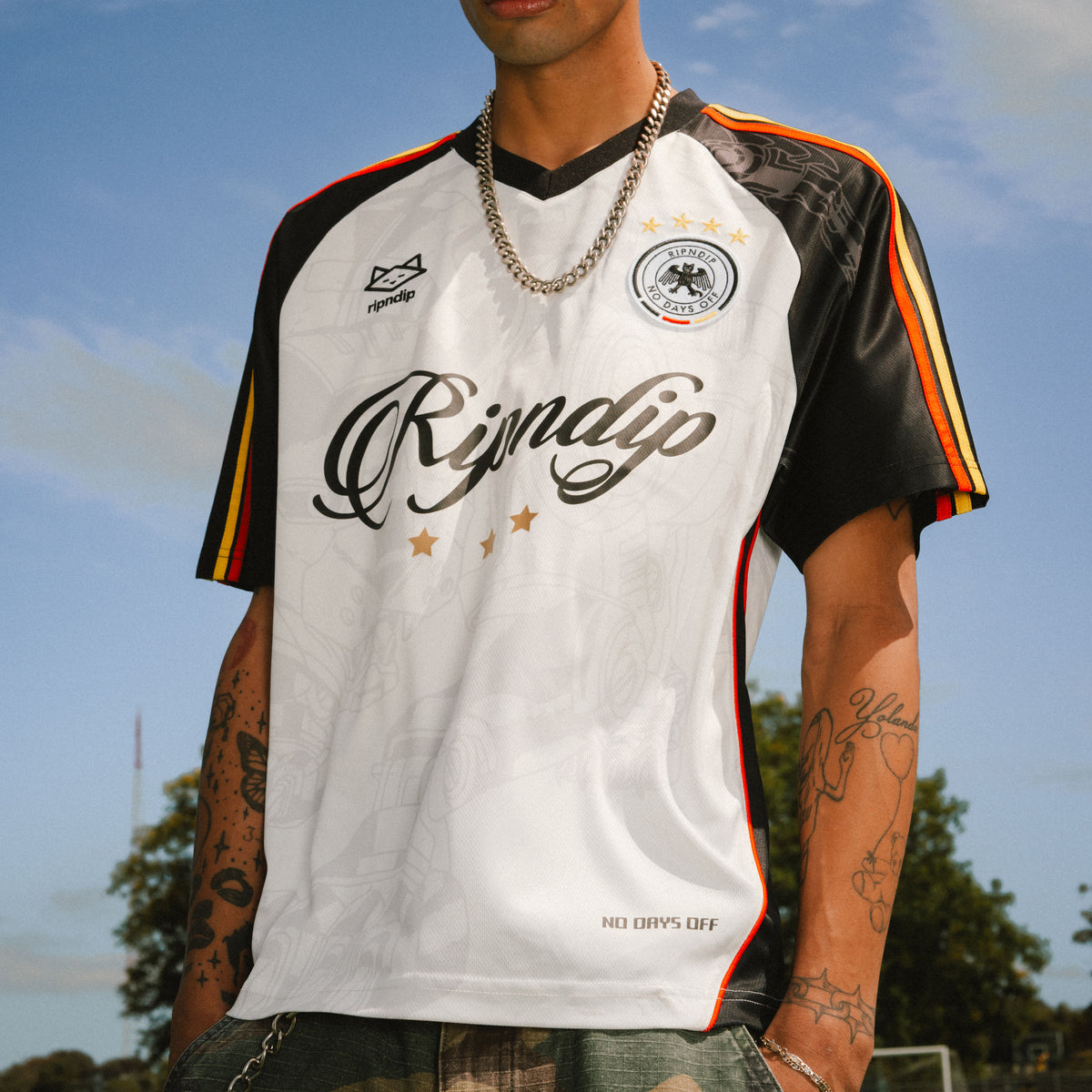 RIPNDIP RND Cup Germany Soccer Jersey (White)