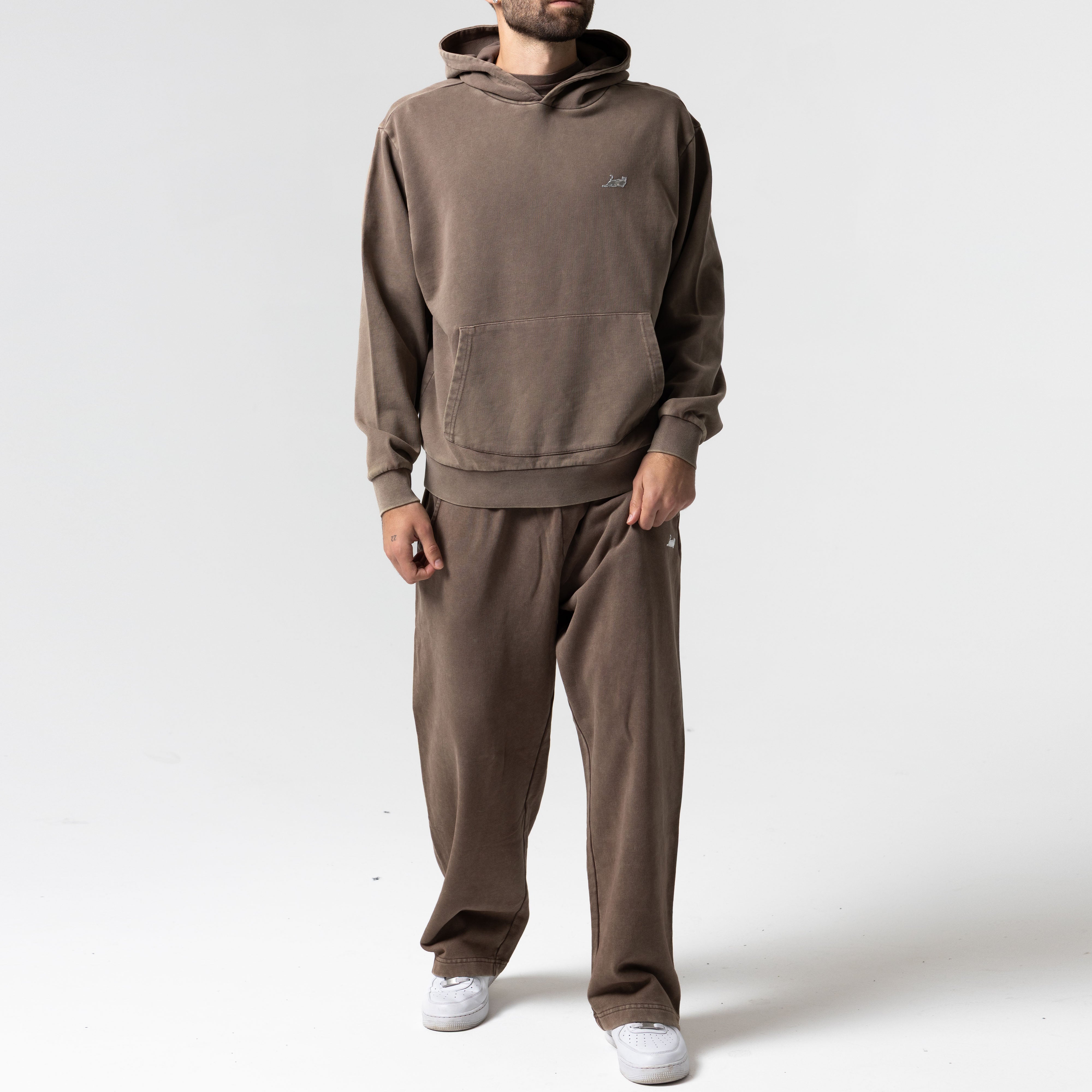 RIPNDIP Castanza Hoodie (Brown Vintage Wash)
