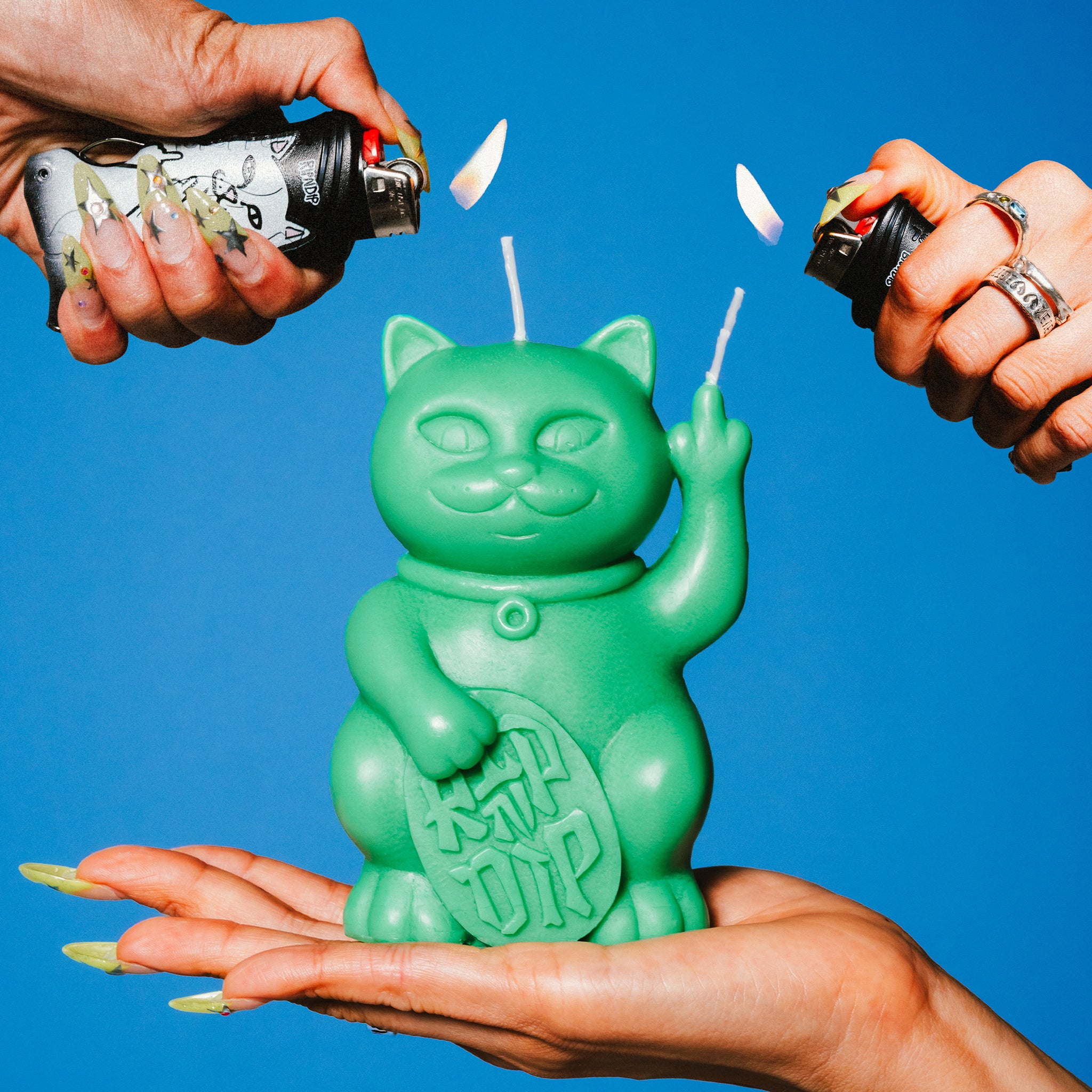 Lucky Nermal Candle (Green)