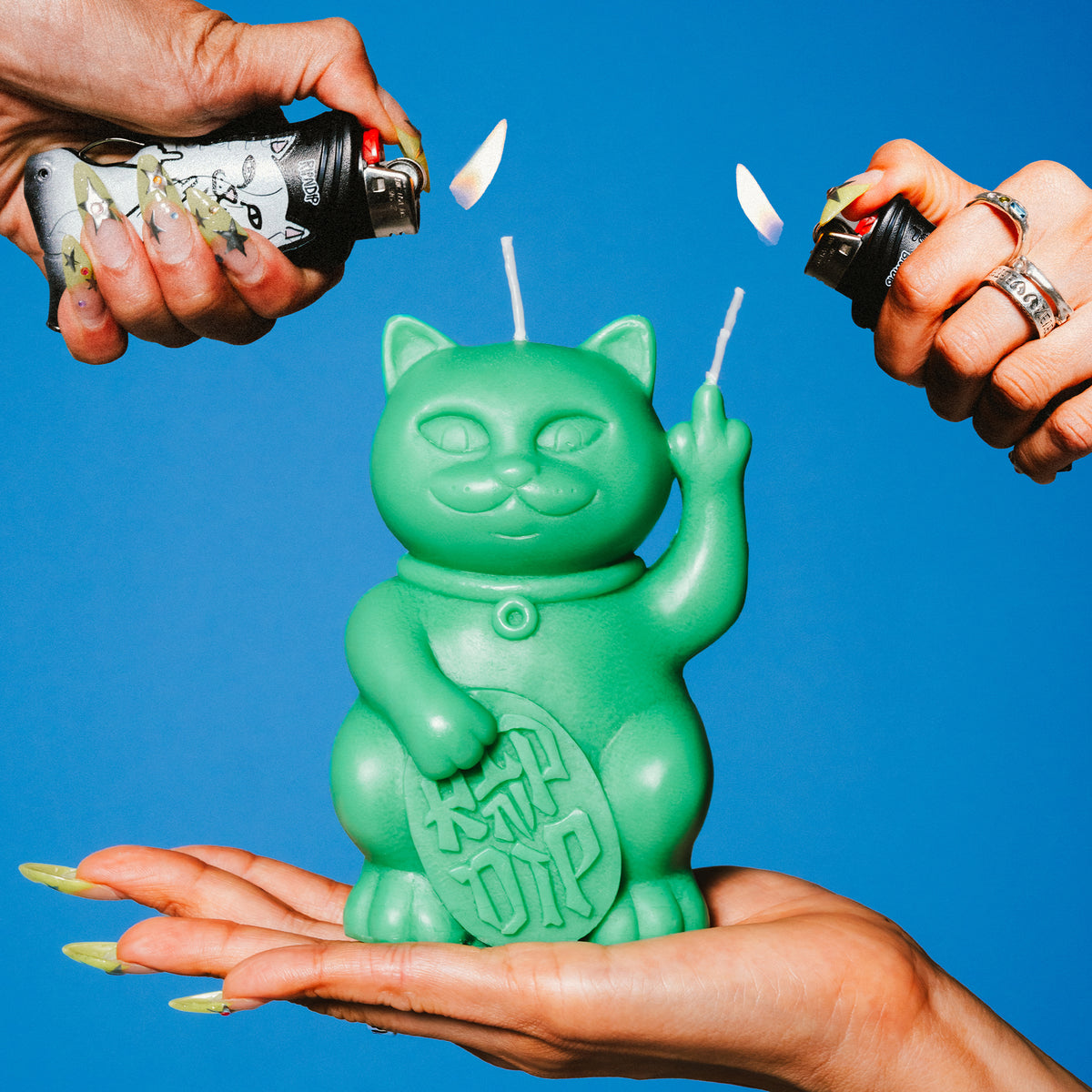 RIPNDIP Lucky Nermal Candle (Green)