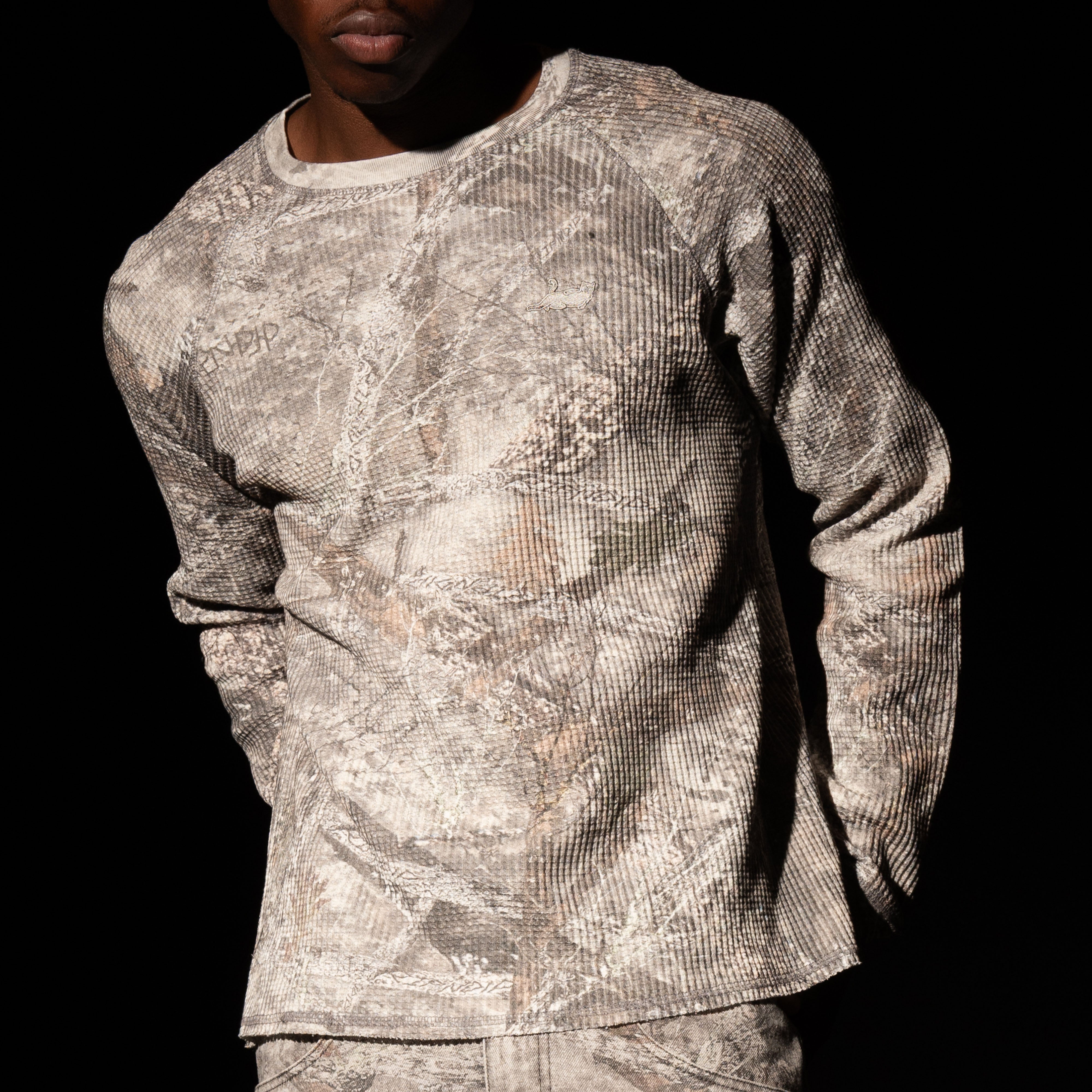 RIPNDIP Nerm Tree Camo Thermal Long Sleeve (Nerm Tree Camo)