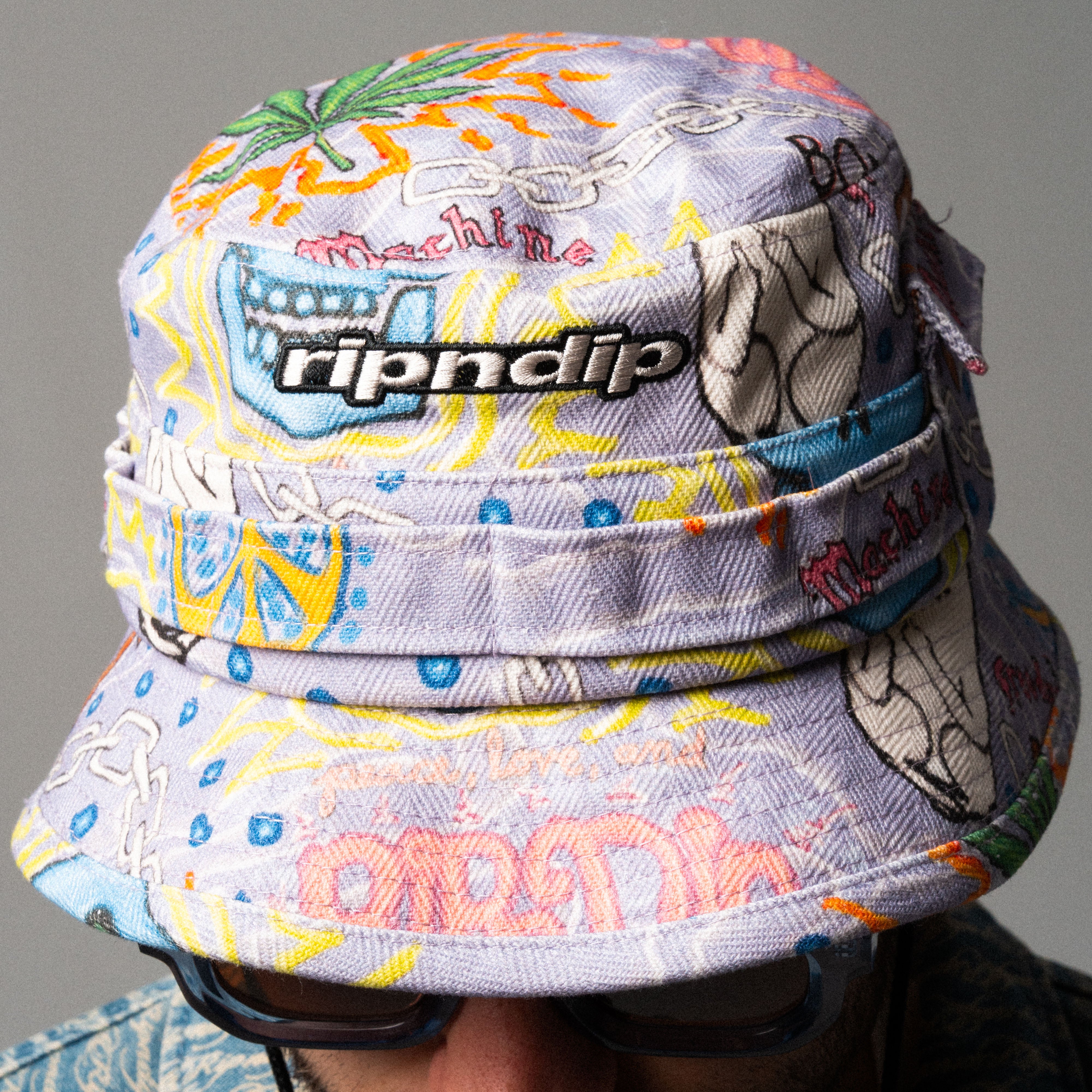 Born To Love Boonie Hat (Cornflower) – RIPNDIP
