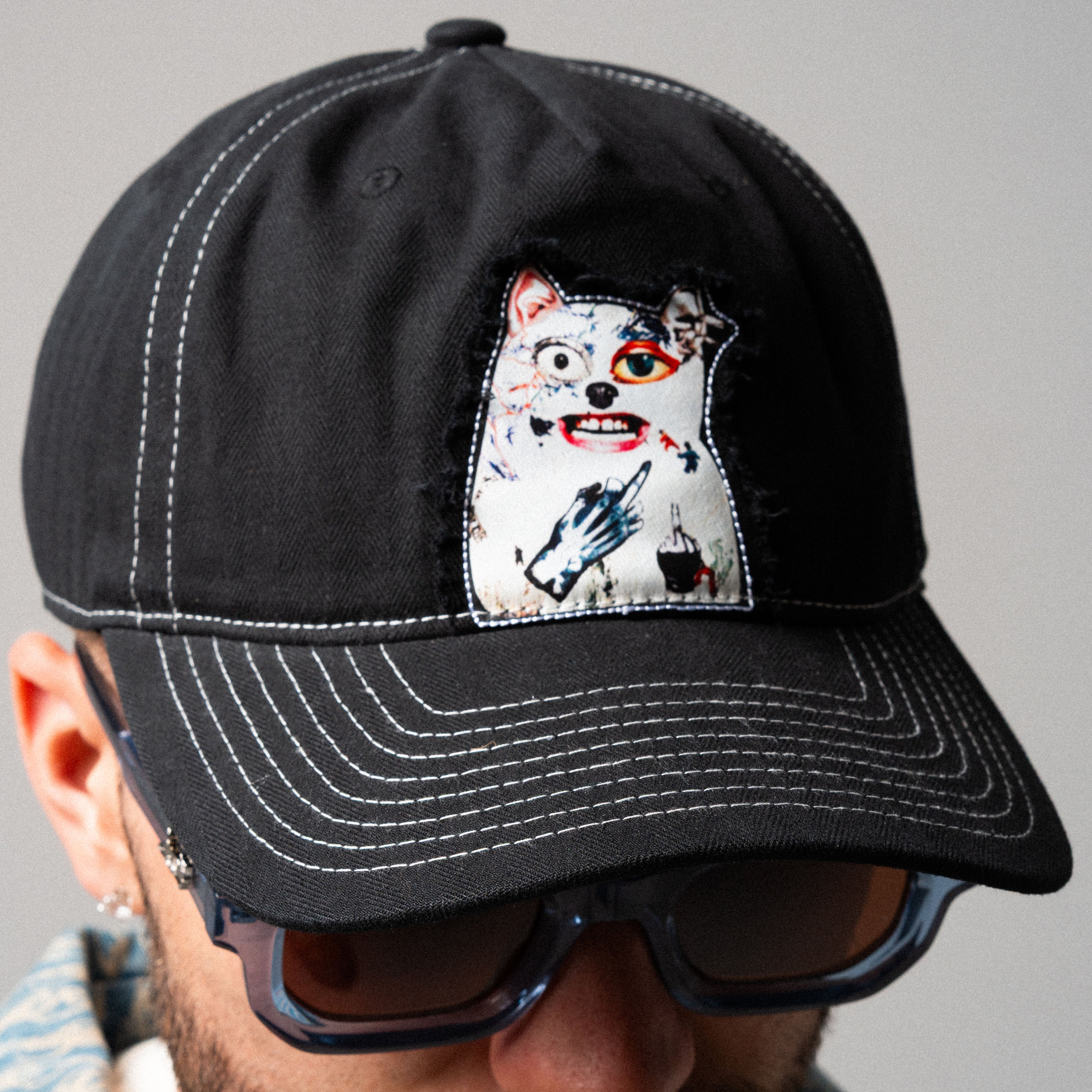 RIPNDIP Lord Nermal Collage Snapback (Black)