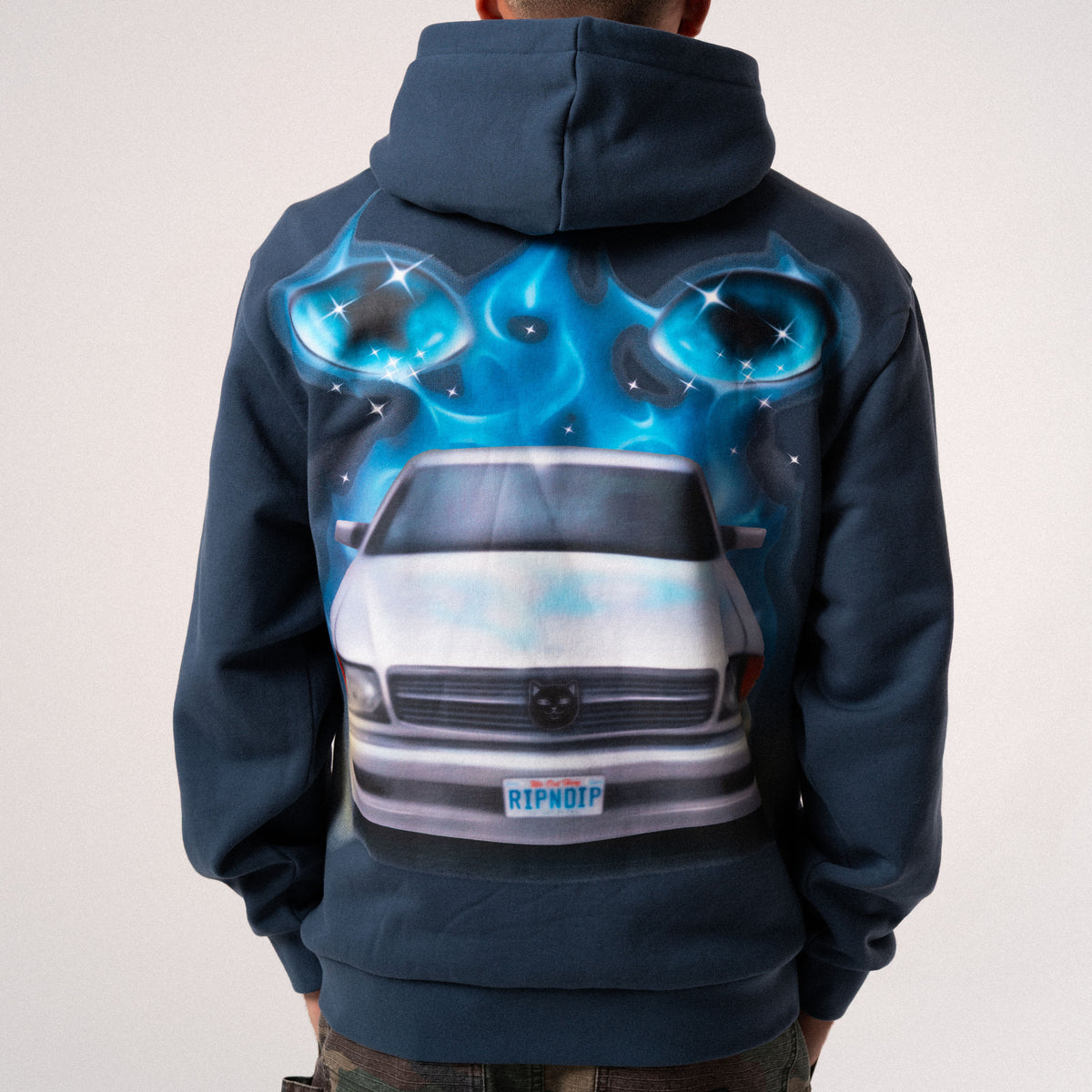 RIPNDIP Ride Or Die Hoodie (Dark Slate)
