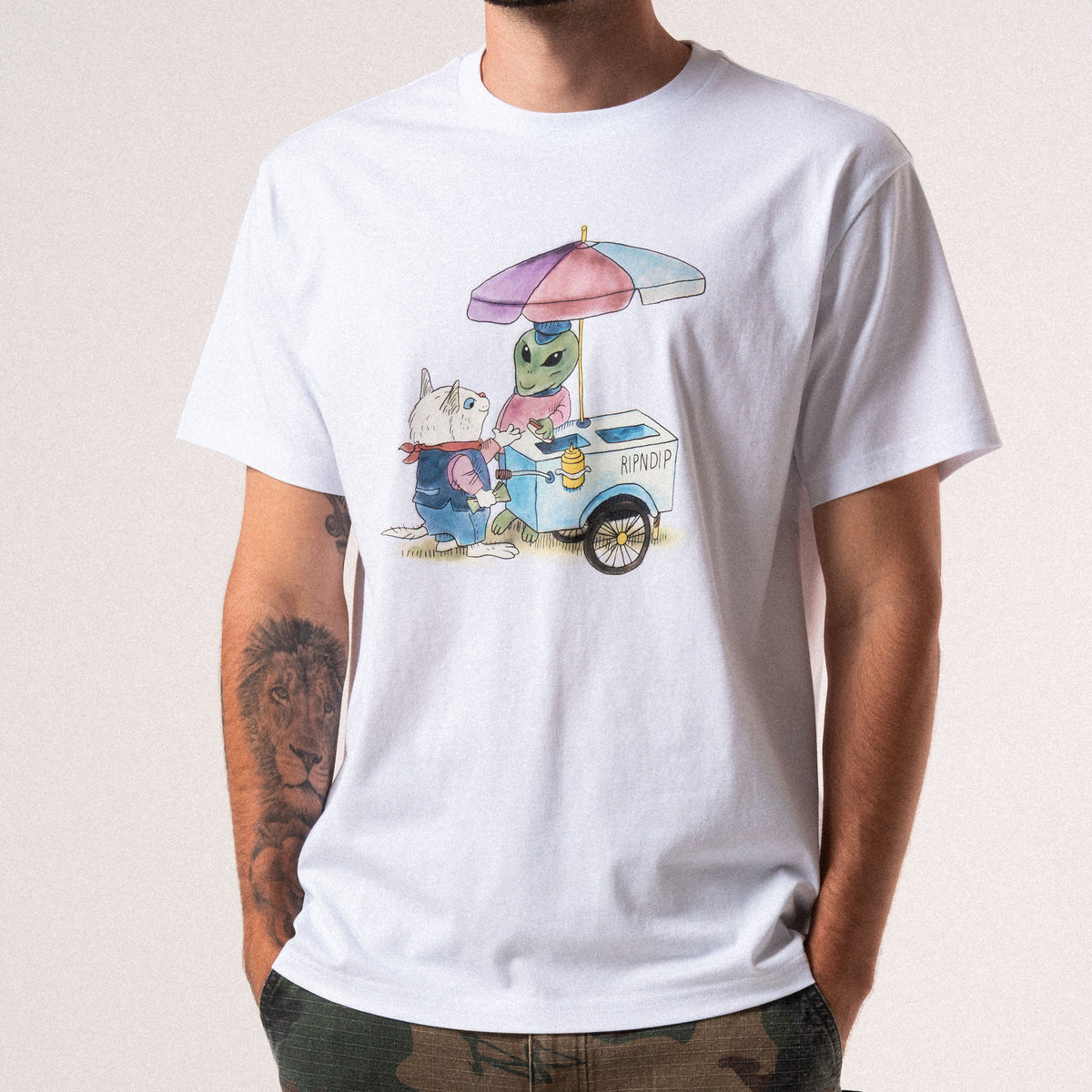 RIPNDIP Nerm Frios Tee (White)