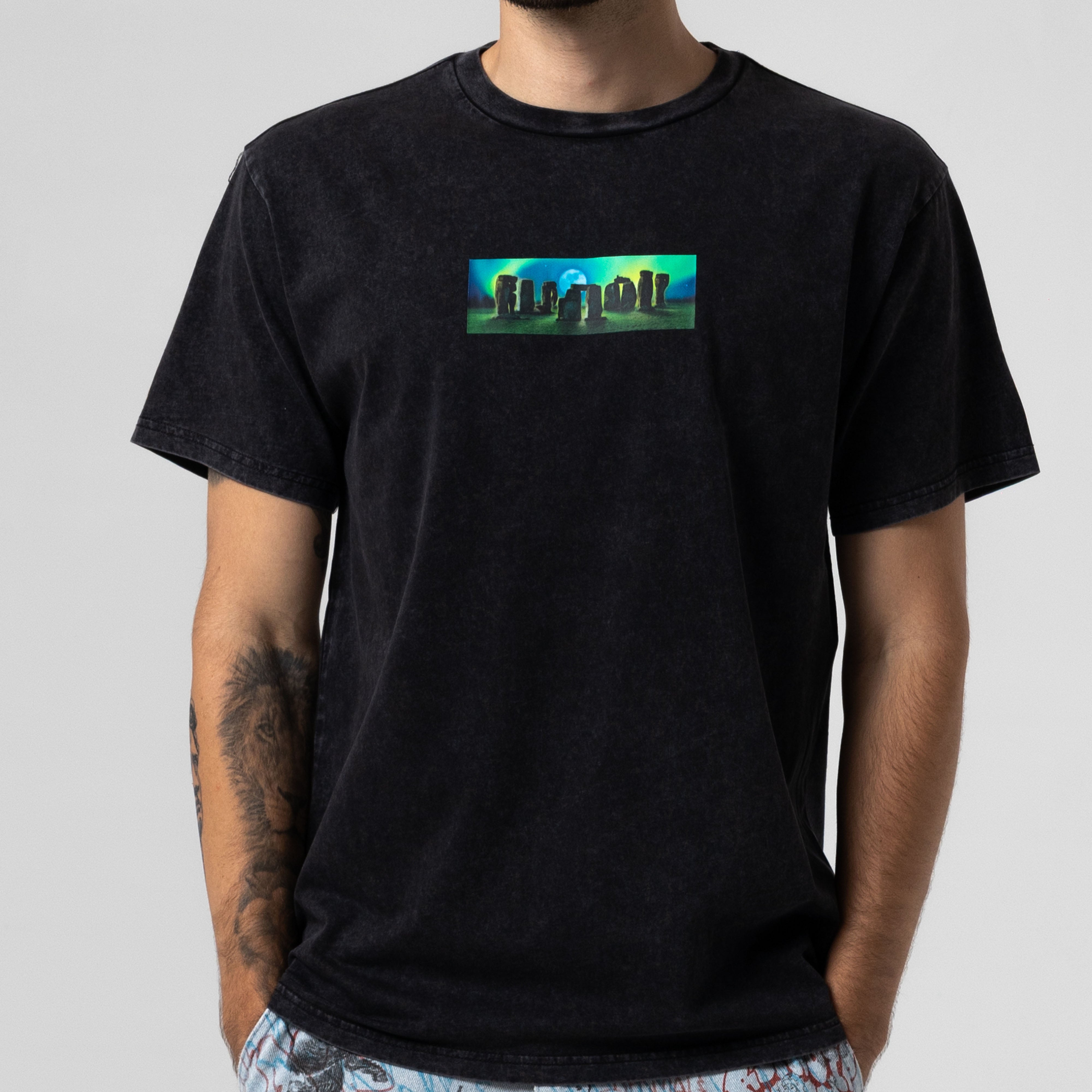 UFO Tours Tee (Black Vintage Wash) – RIPNDIP