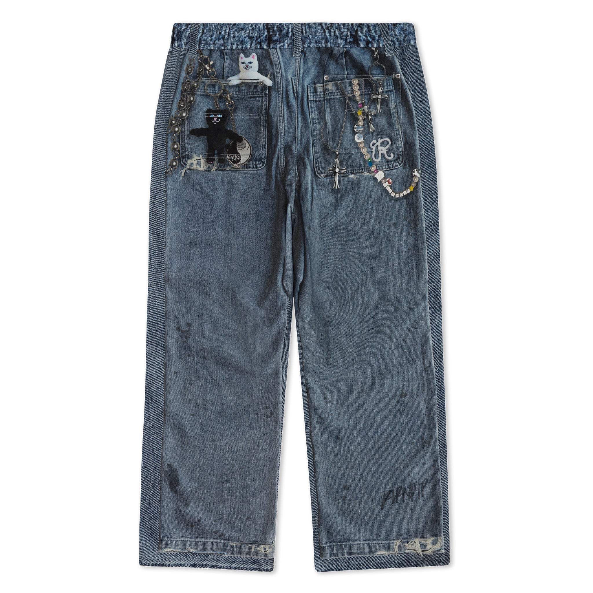 RIPNDIP Real Sweatpants (Light Wash)