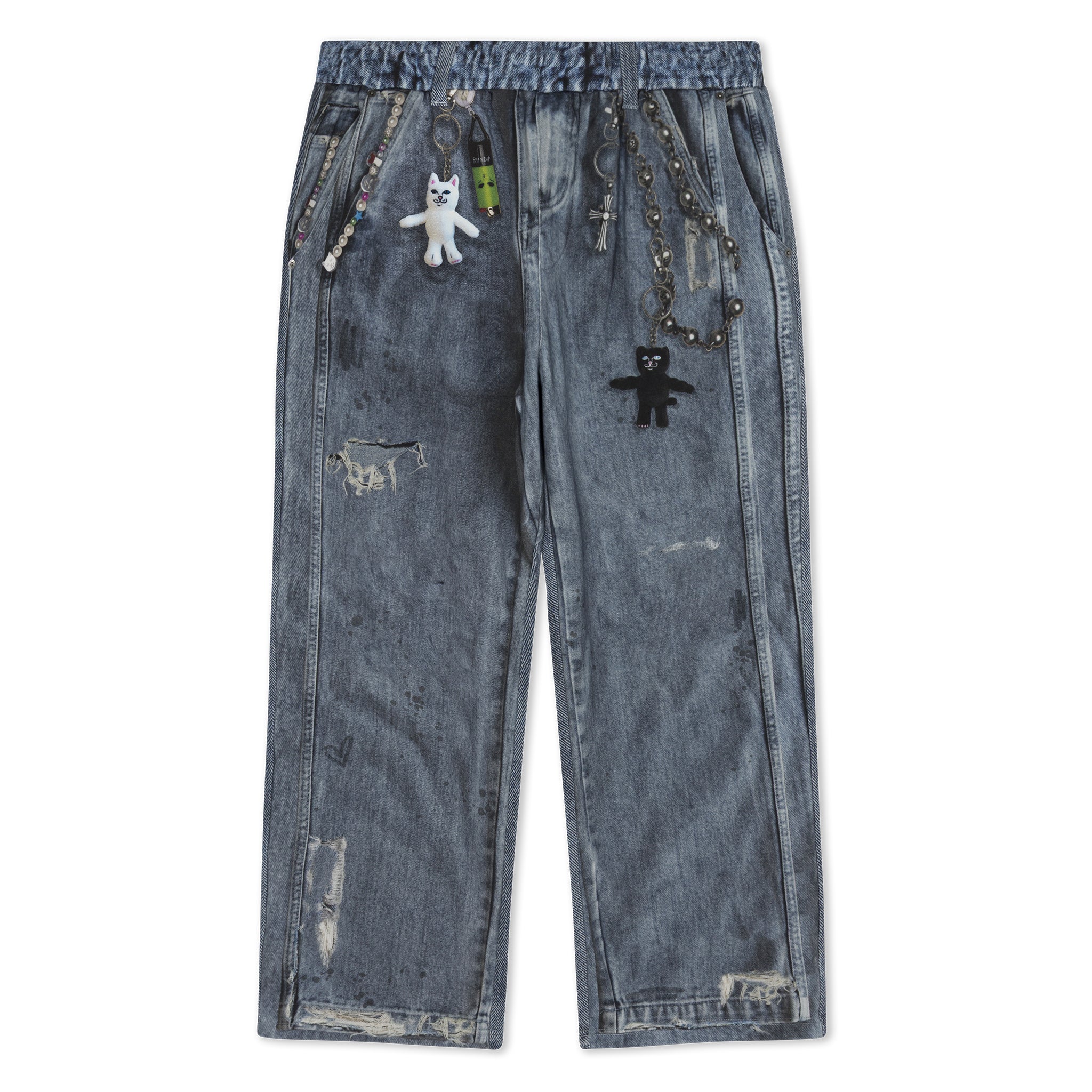 RIPNDIP Real Sweatpants (Light Wash)