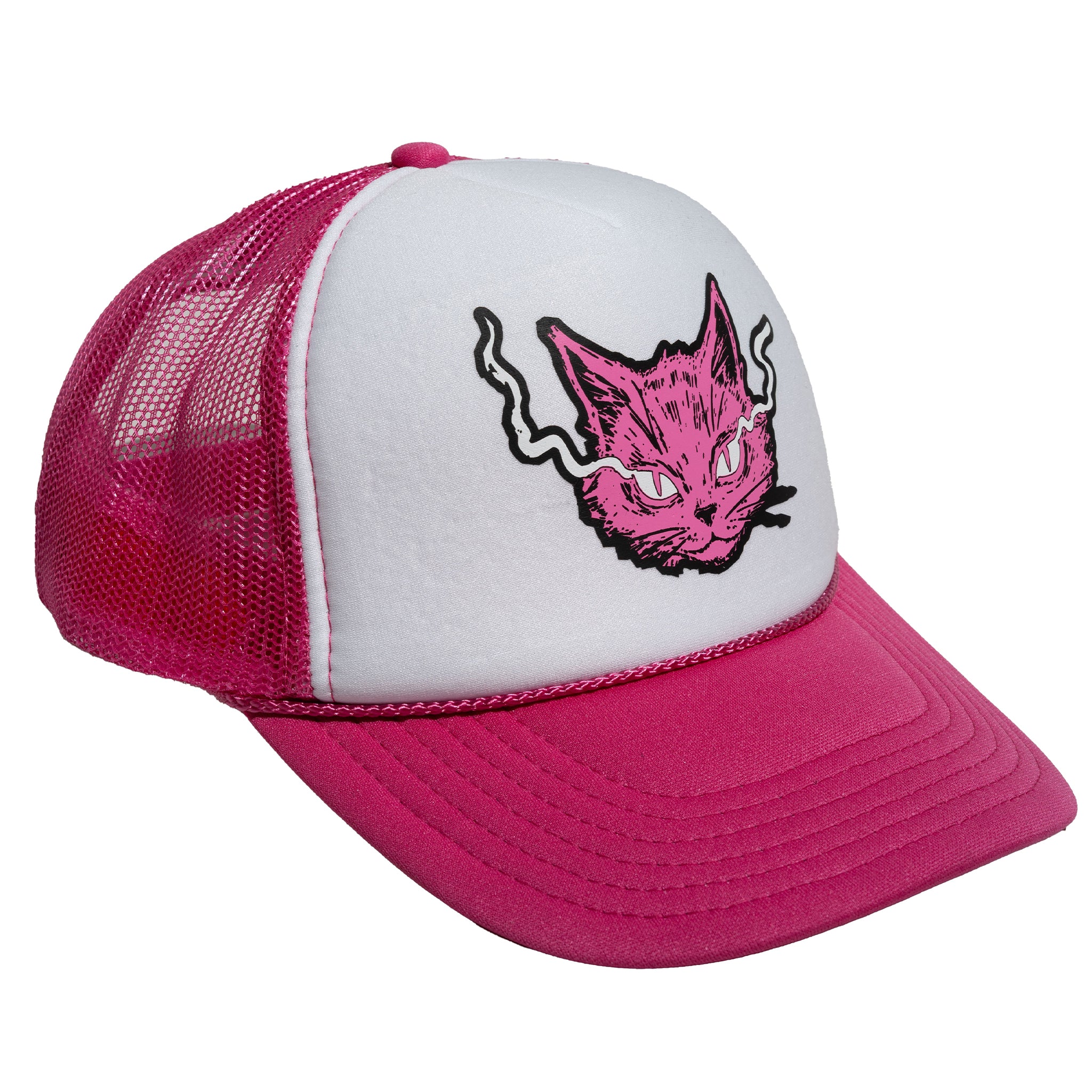 RIPNDIP Product Pluto PNK Trucker Hat (Pink / White)