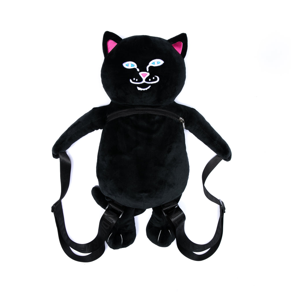 Lord Jermal Plush Backpack (Black) – RIPNDIP