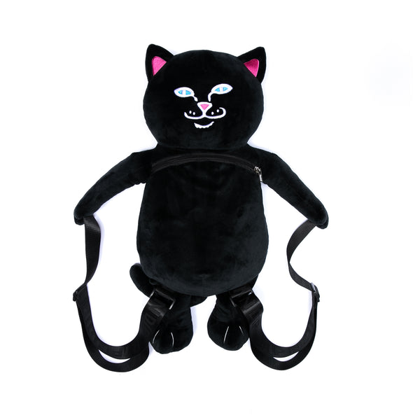 Lord Jermal Plush Backpack (Black) – RIPNDIP