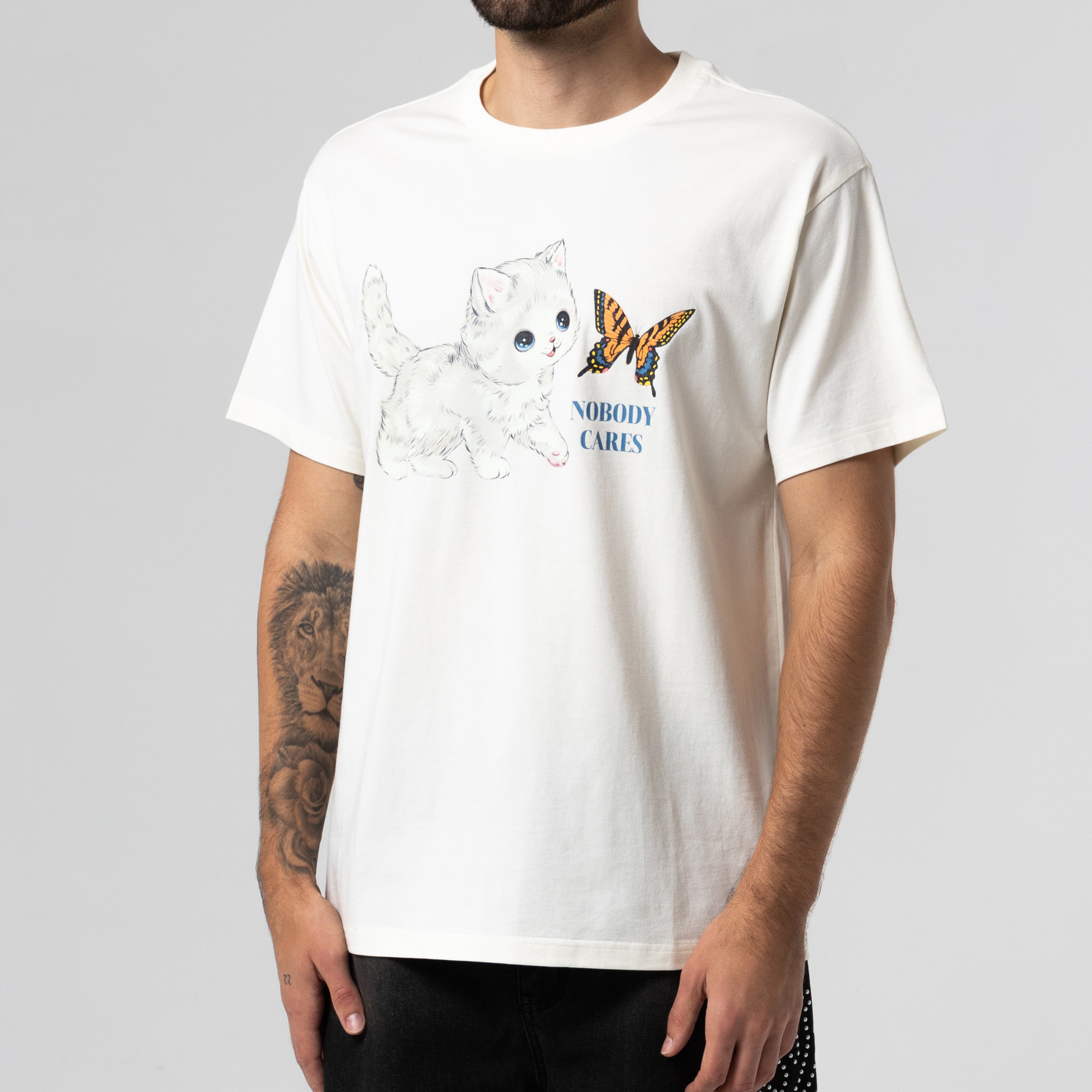 RIPNDIP Nobody Cares Tee (Bone)