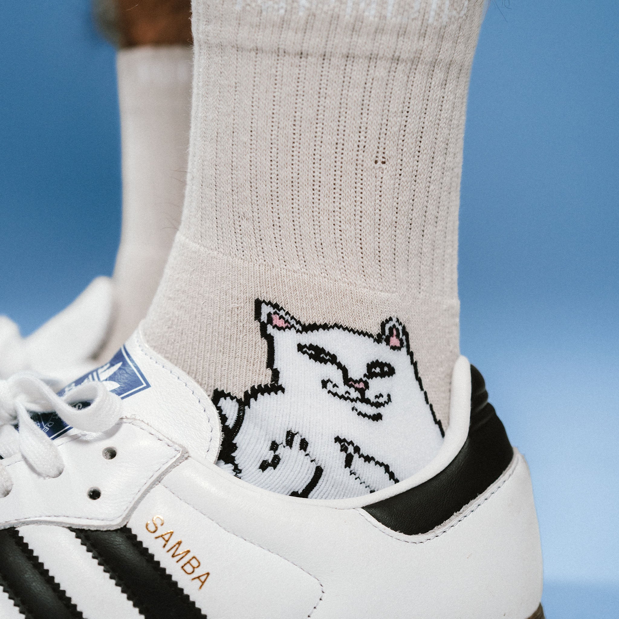 Lord Nermal Mid Socks (Grey)