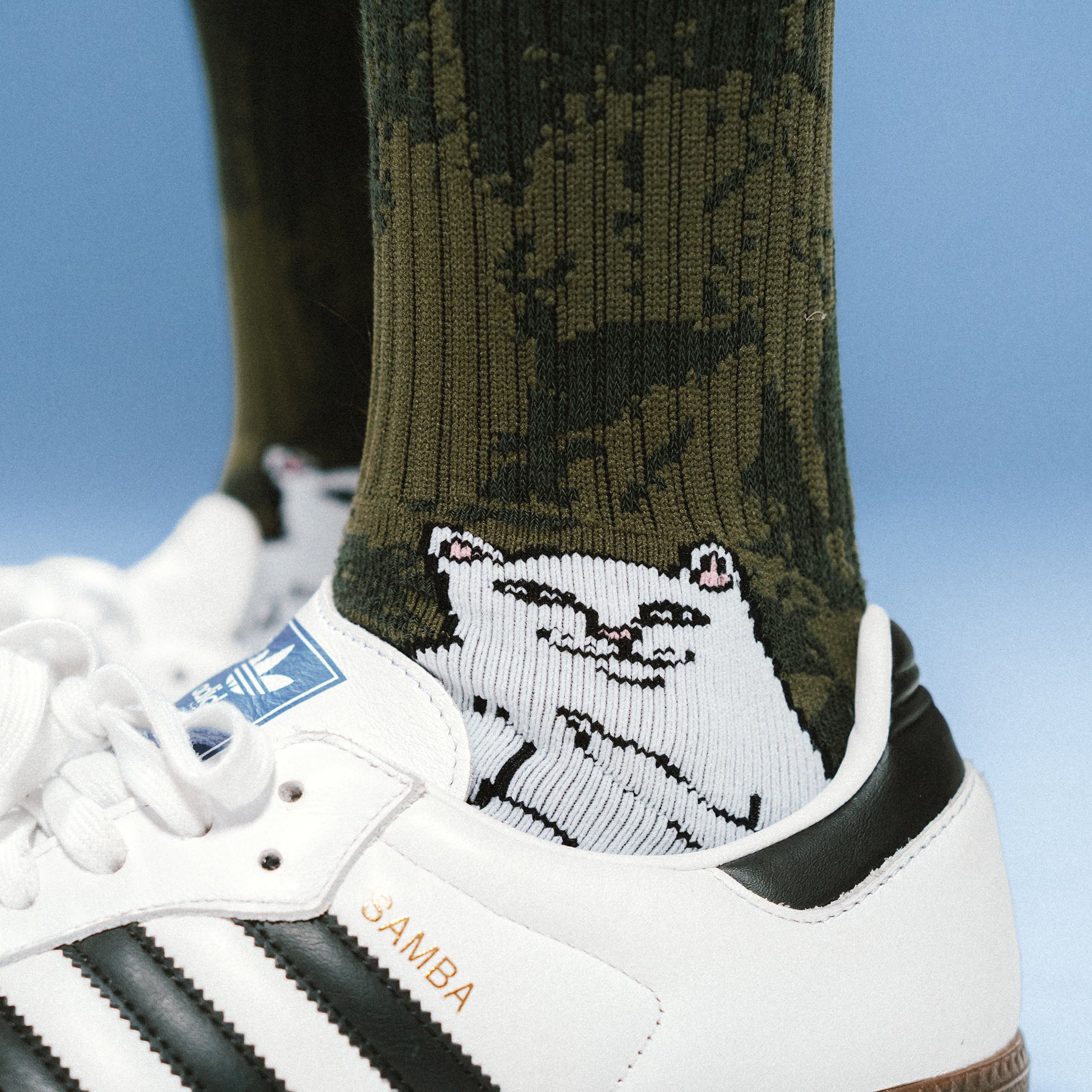 Lord Nermal Socks (Forest Camo)