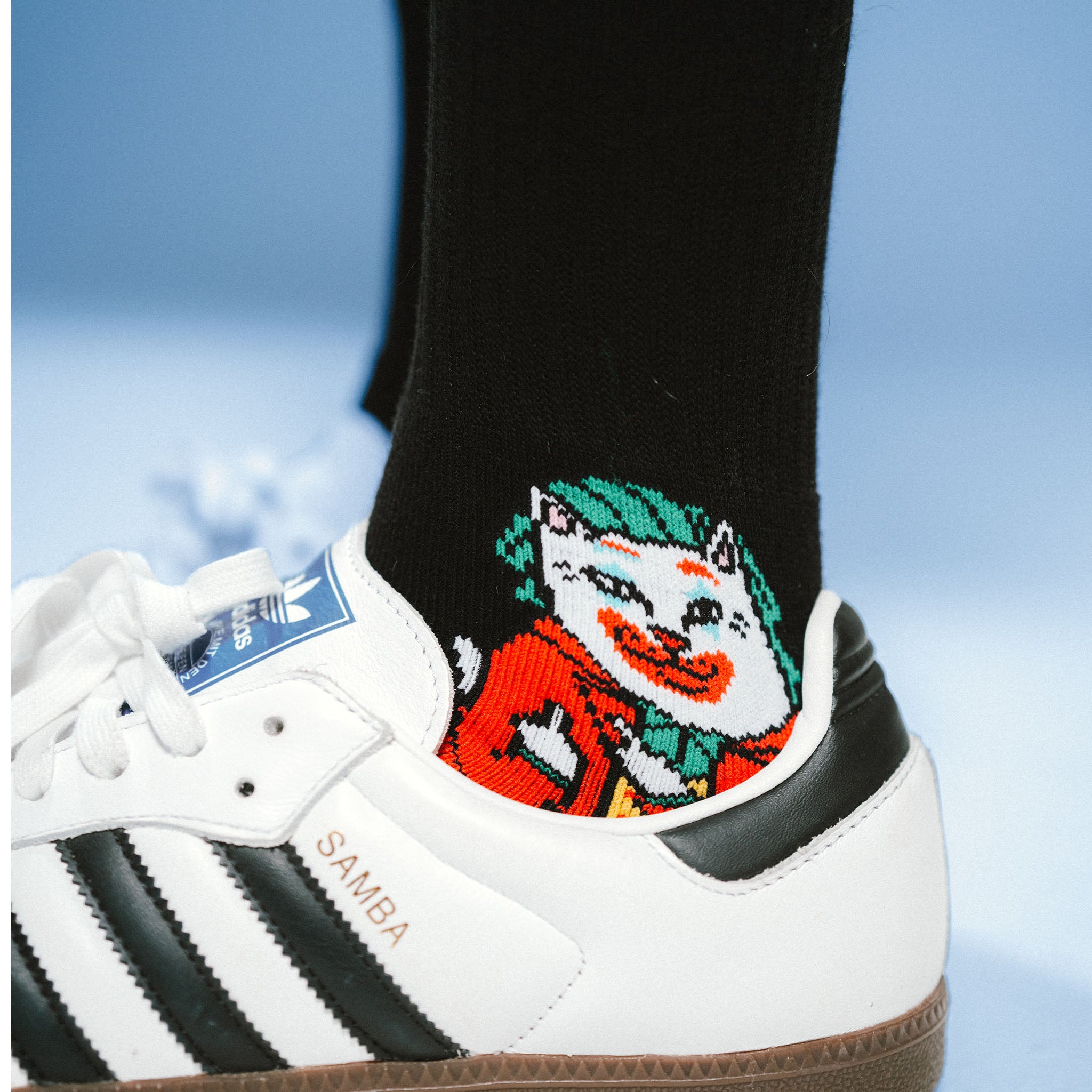 Why So Nermal? Socks (Black)