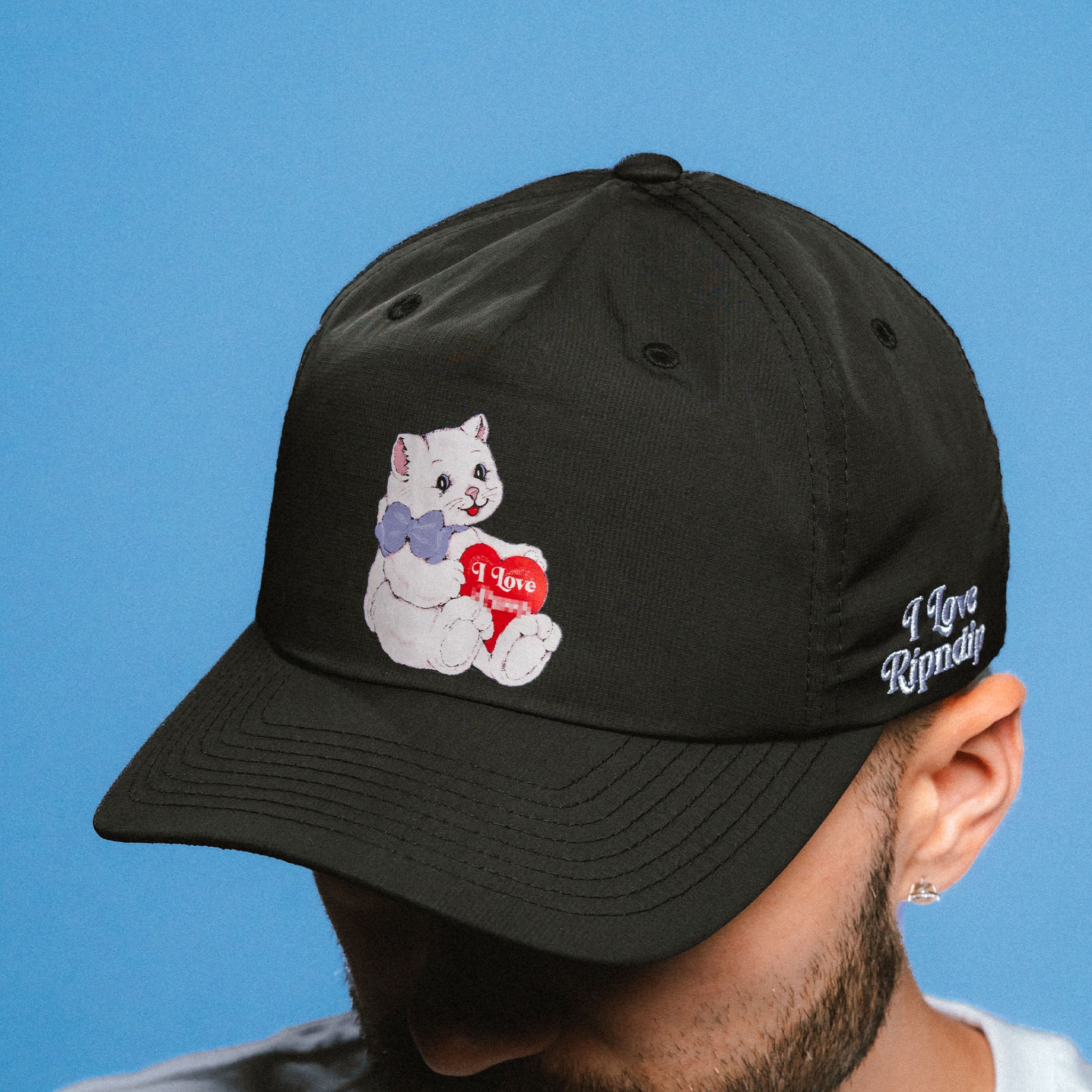 I Love Cats Snapback (Black)