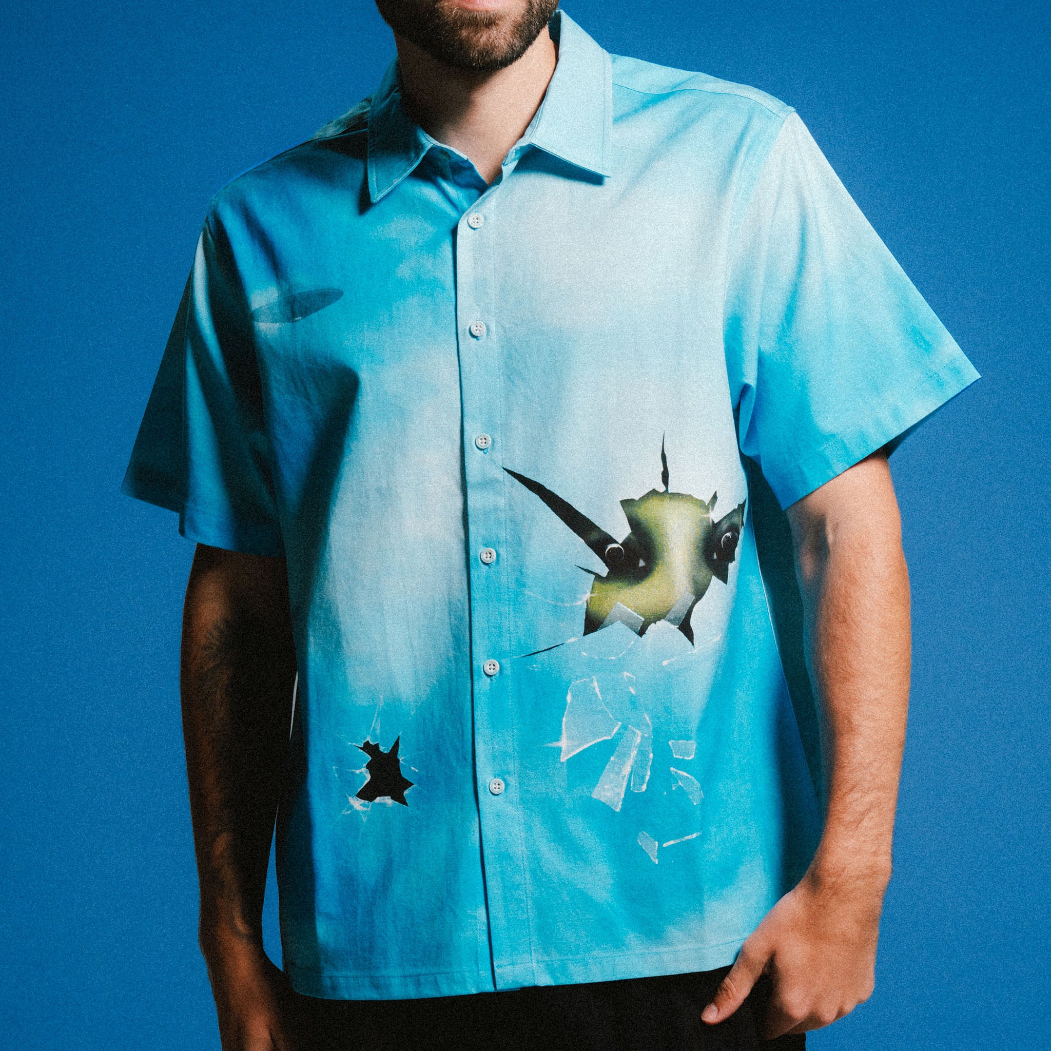 RIPNDIP Shattered Button Up (Multi)