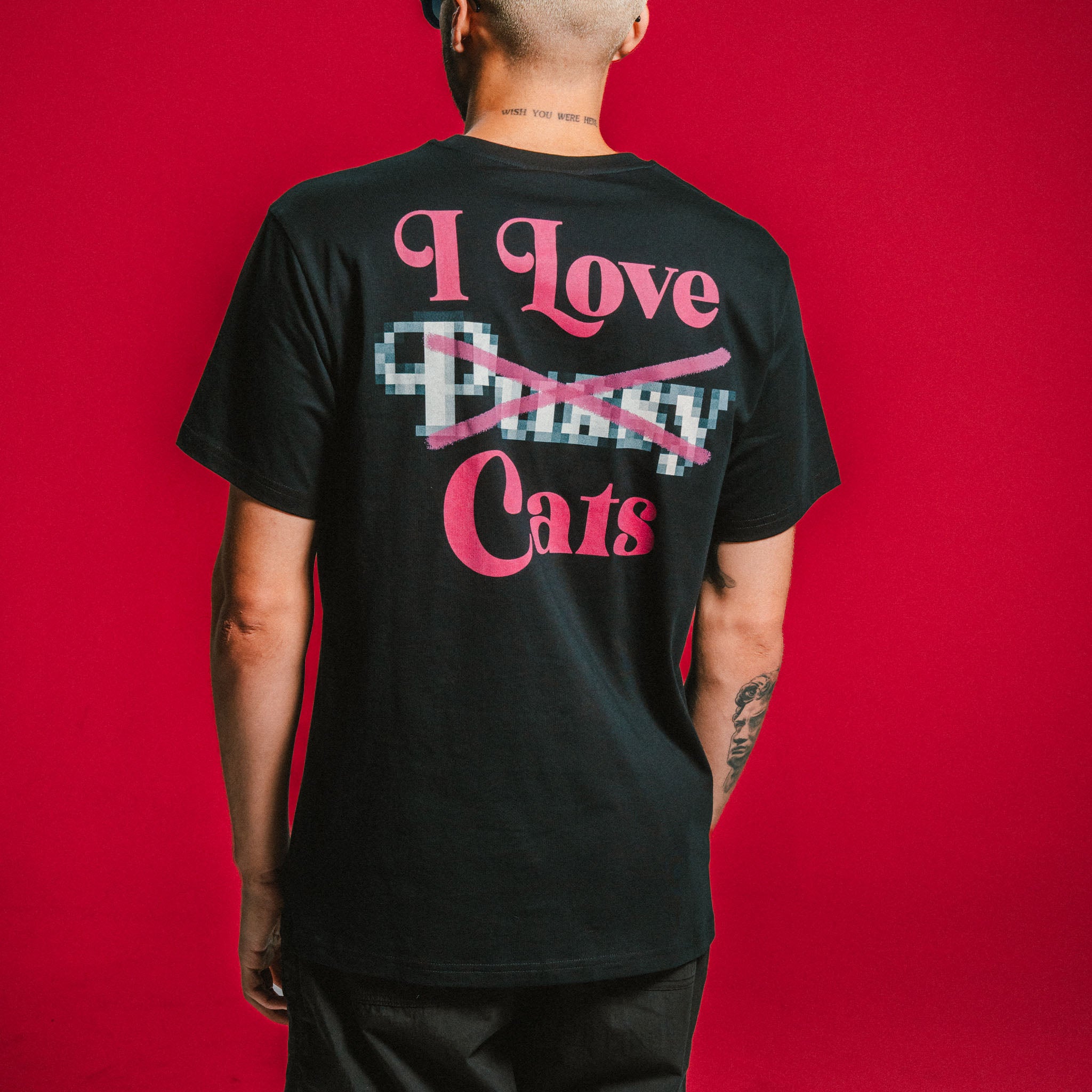 RIPNDIP I Love Cats Tee (Black)