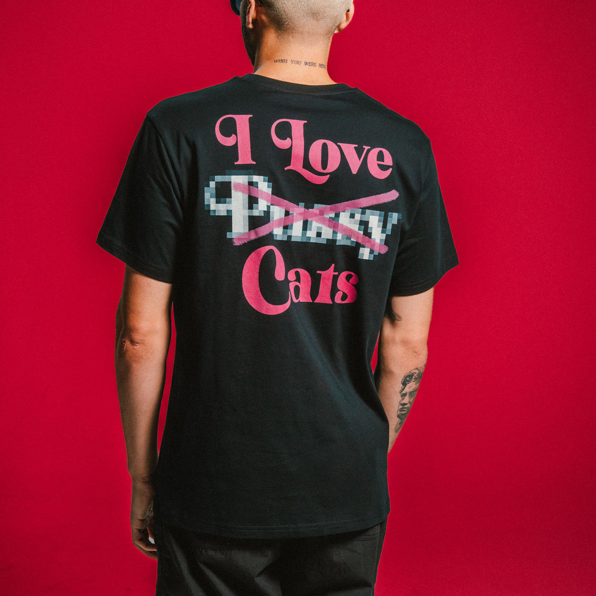 RIPNDIP I Love Cats Tee (Black)