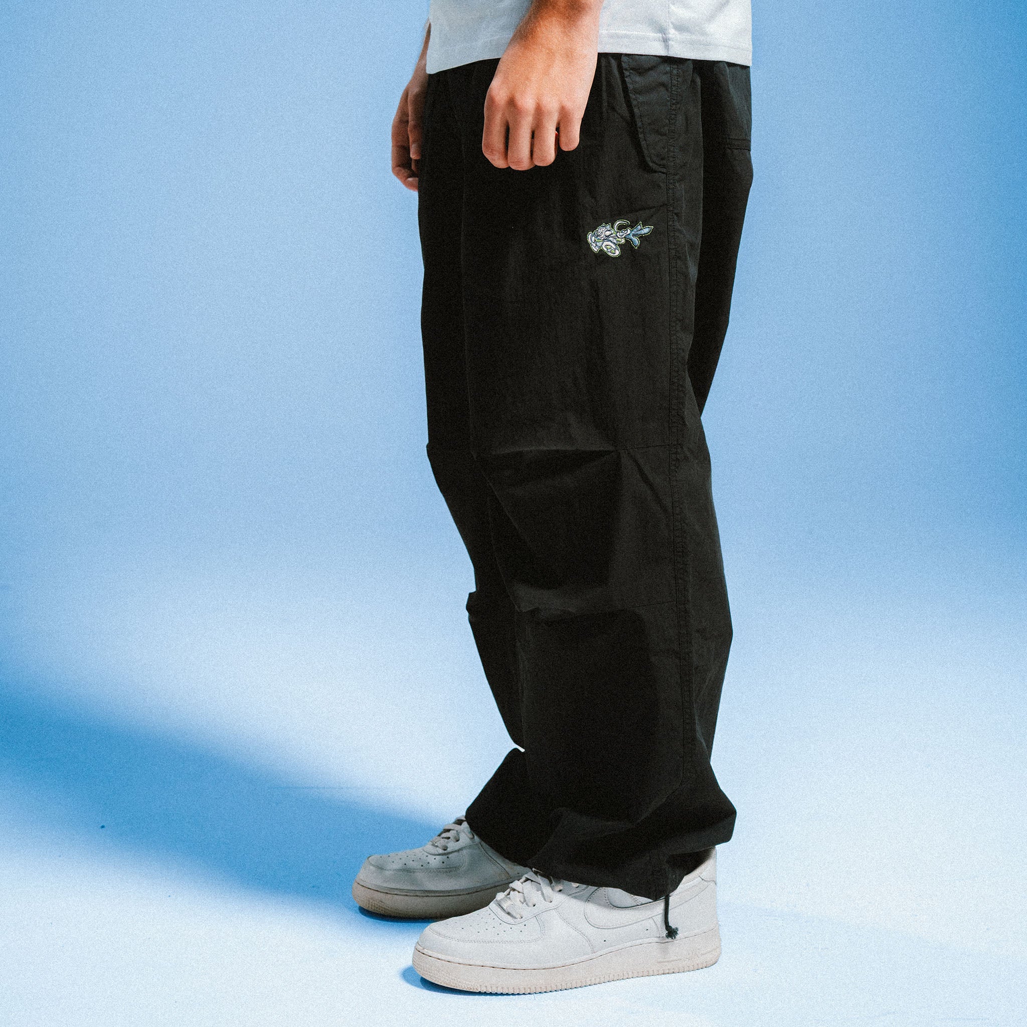 RIPNDIP Cyclone Drawstring Pant (Black)