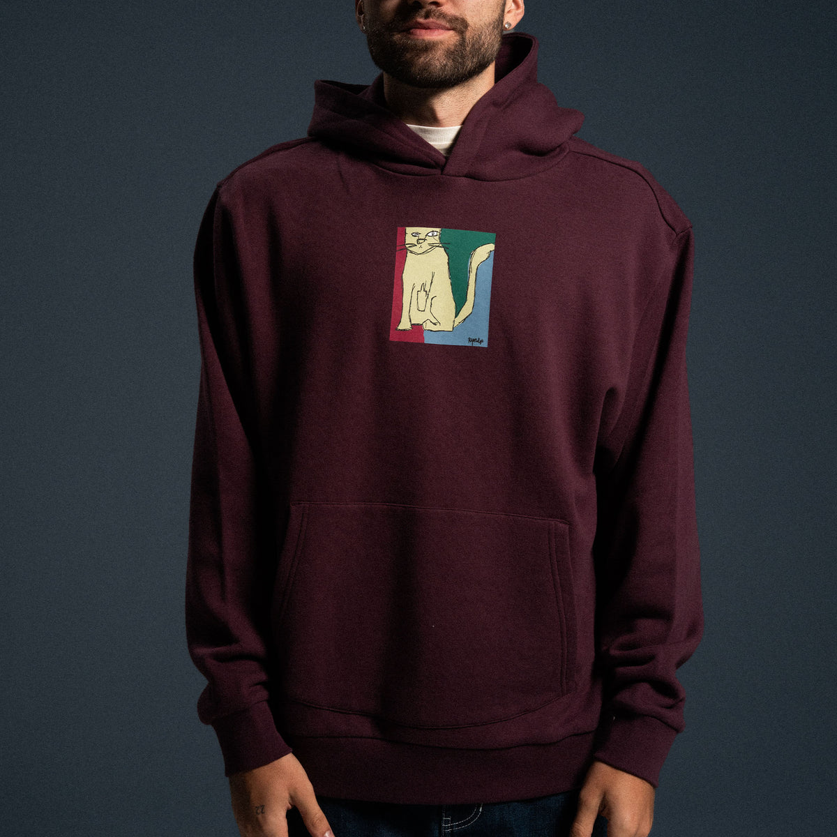 RIPNDIP Nermhol Hoodie (Dark Plum)