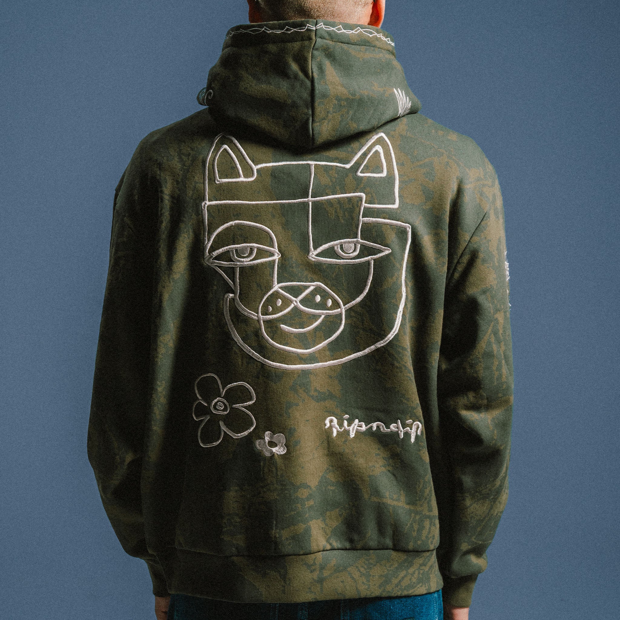 RIPNDIP Blonded Hoodie (Forest Camo)